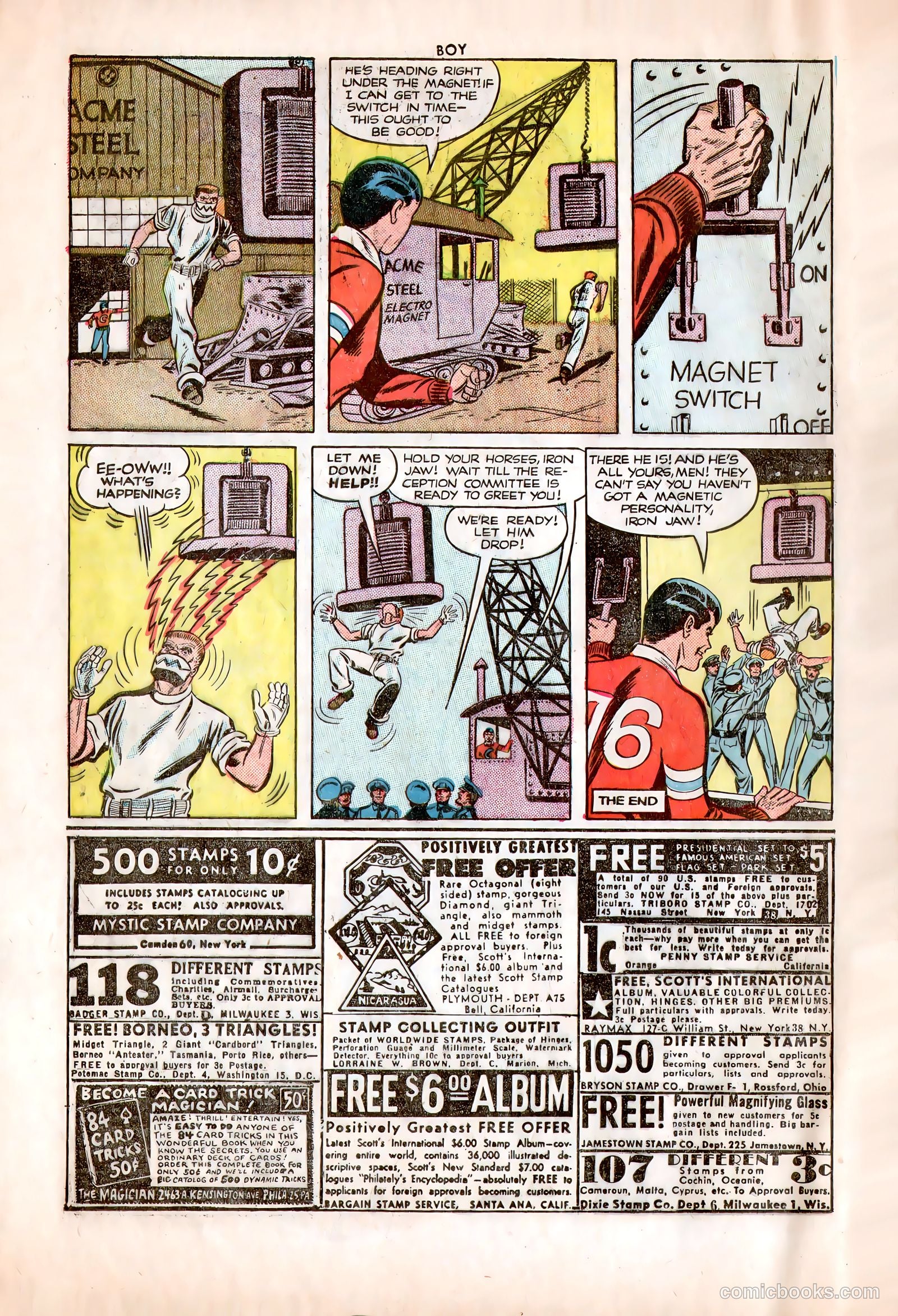 Boy Comics #76 (1950) — page 22 of 36