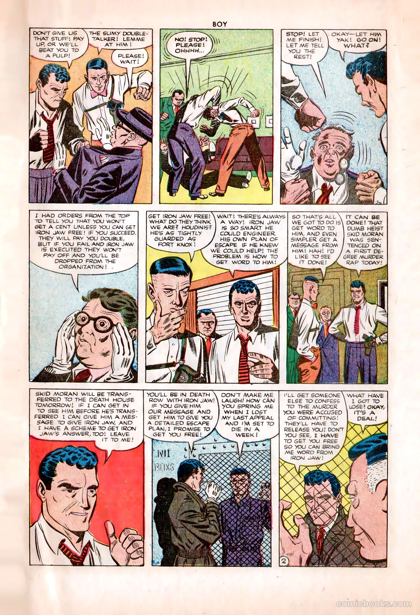 Boy Comics #76 (1950) — page 27 of 36
