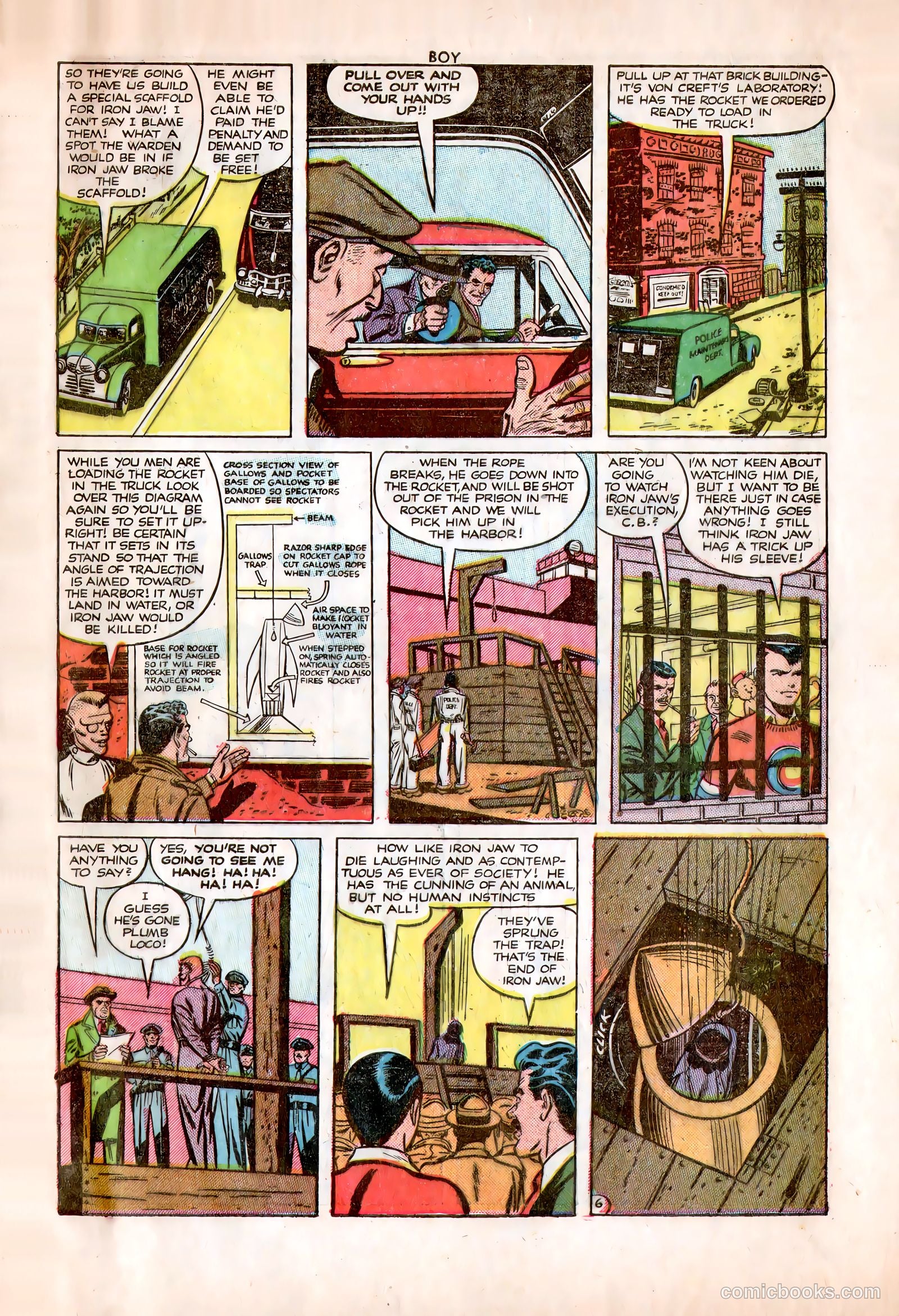 Boy Comics #76 (1950) — page 31 of 36