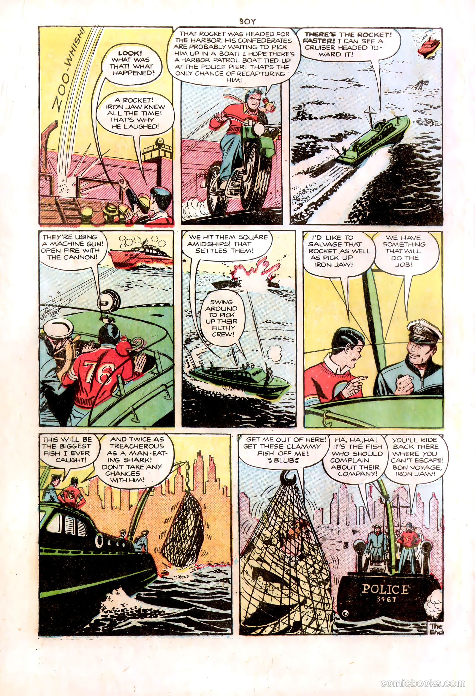Boy Comics #76 (1950) — page 32 of 36
