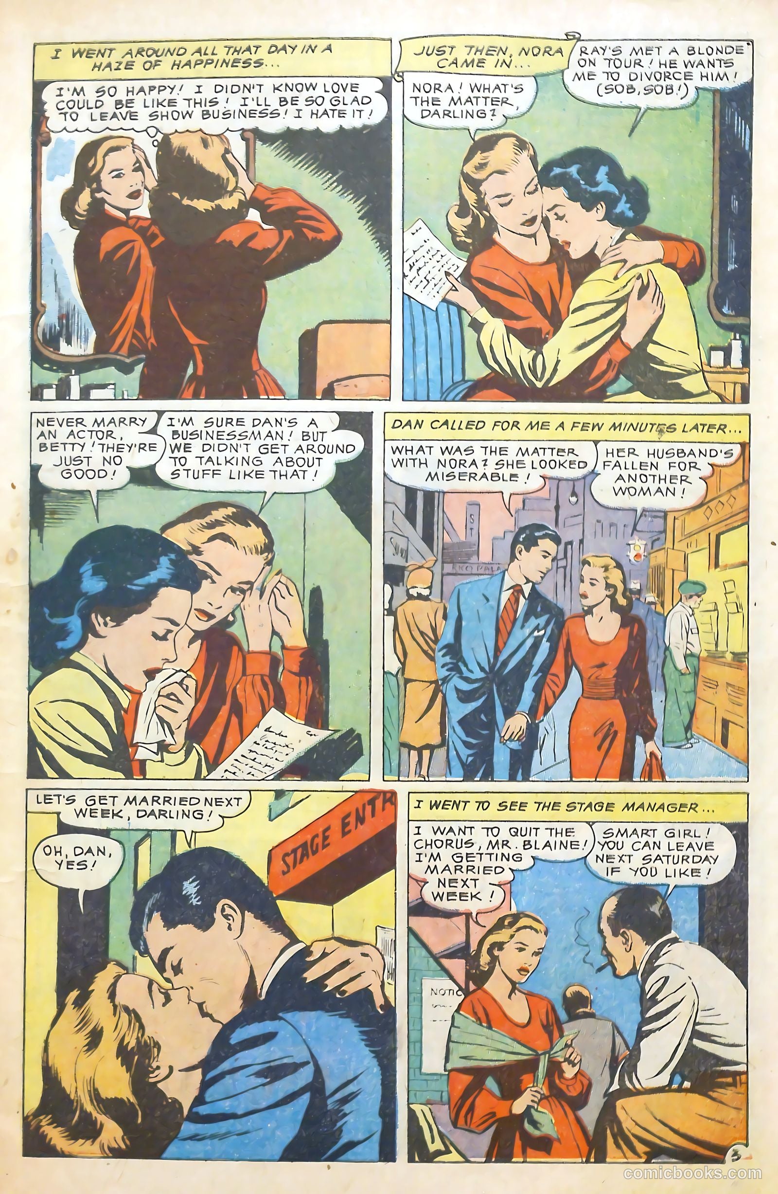 Complete Love Magazine #161 (1951) — page 5 of 52