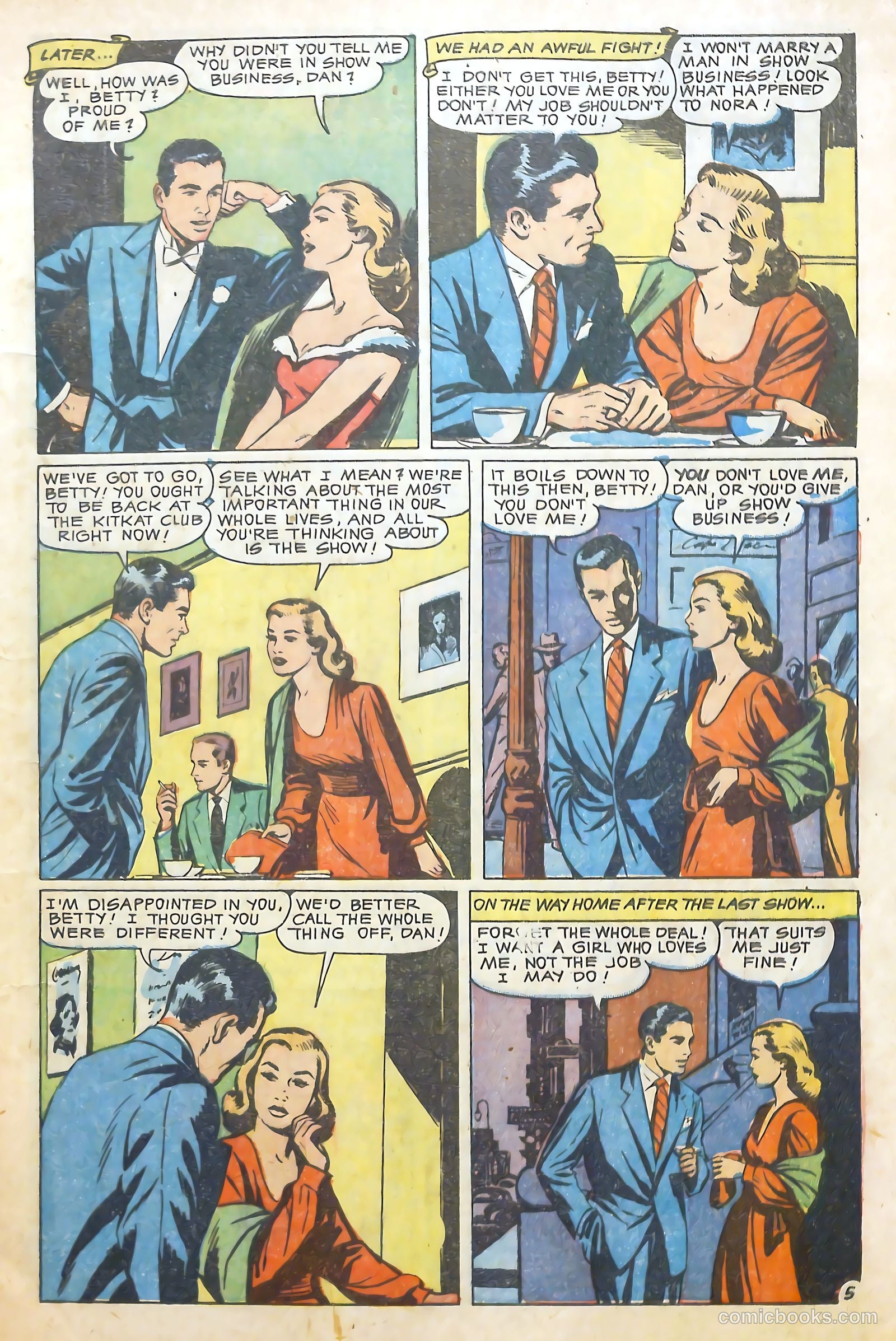 Complete Love Magazine #161 (1951) — page 7 of 52