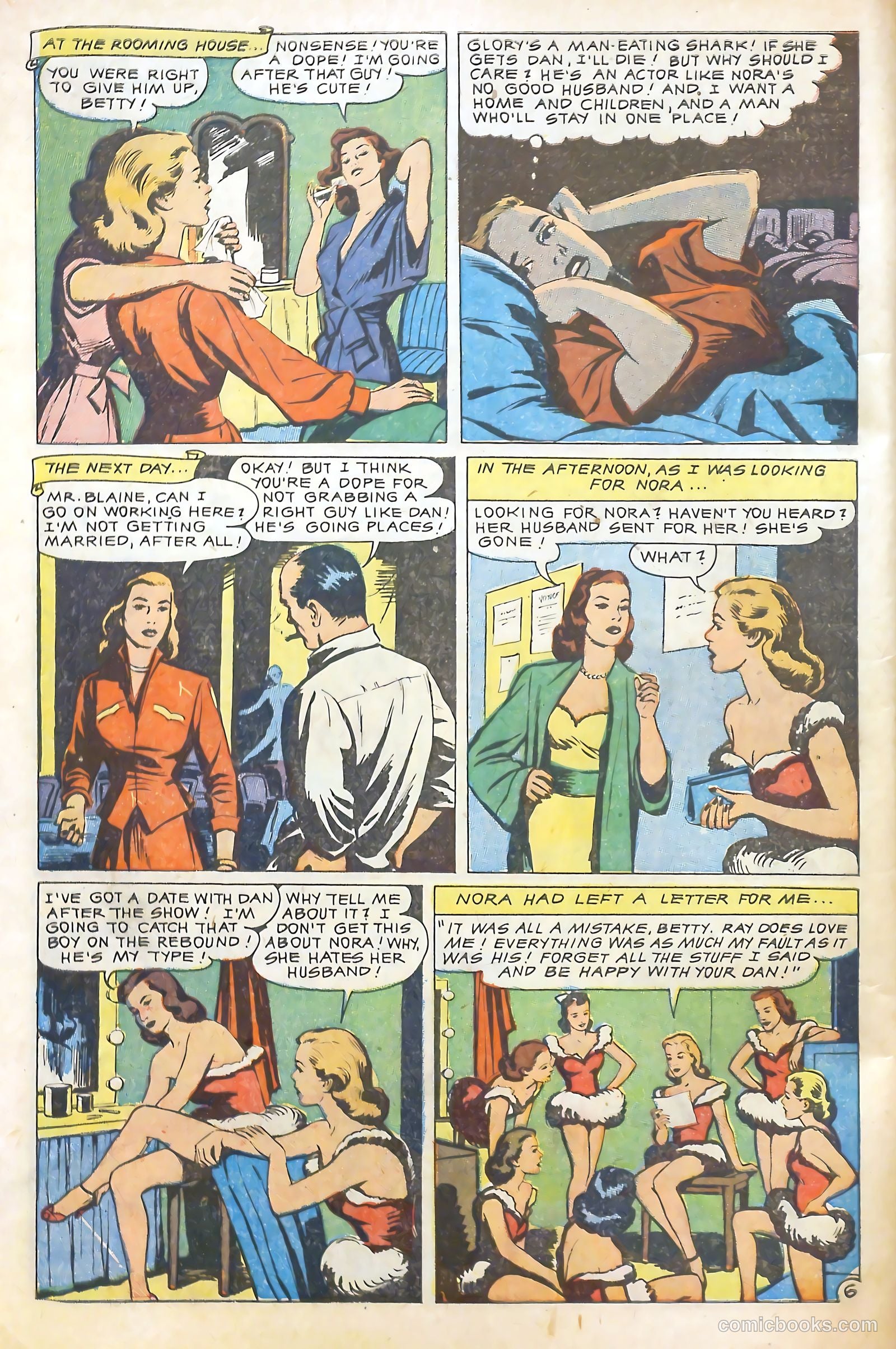 Complete Love Magazine #161 (1951) — page 8 of 52