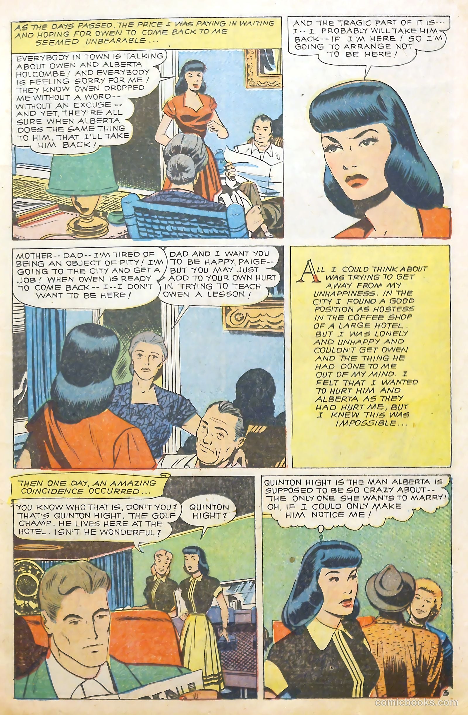 Complete Love Magazine #161 (1951) — page 13 of 52
