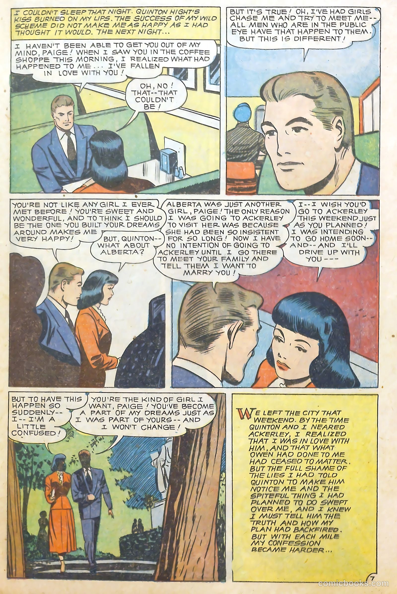 Complete Love Magazine #161 (1951) — page 17 of 52