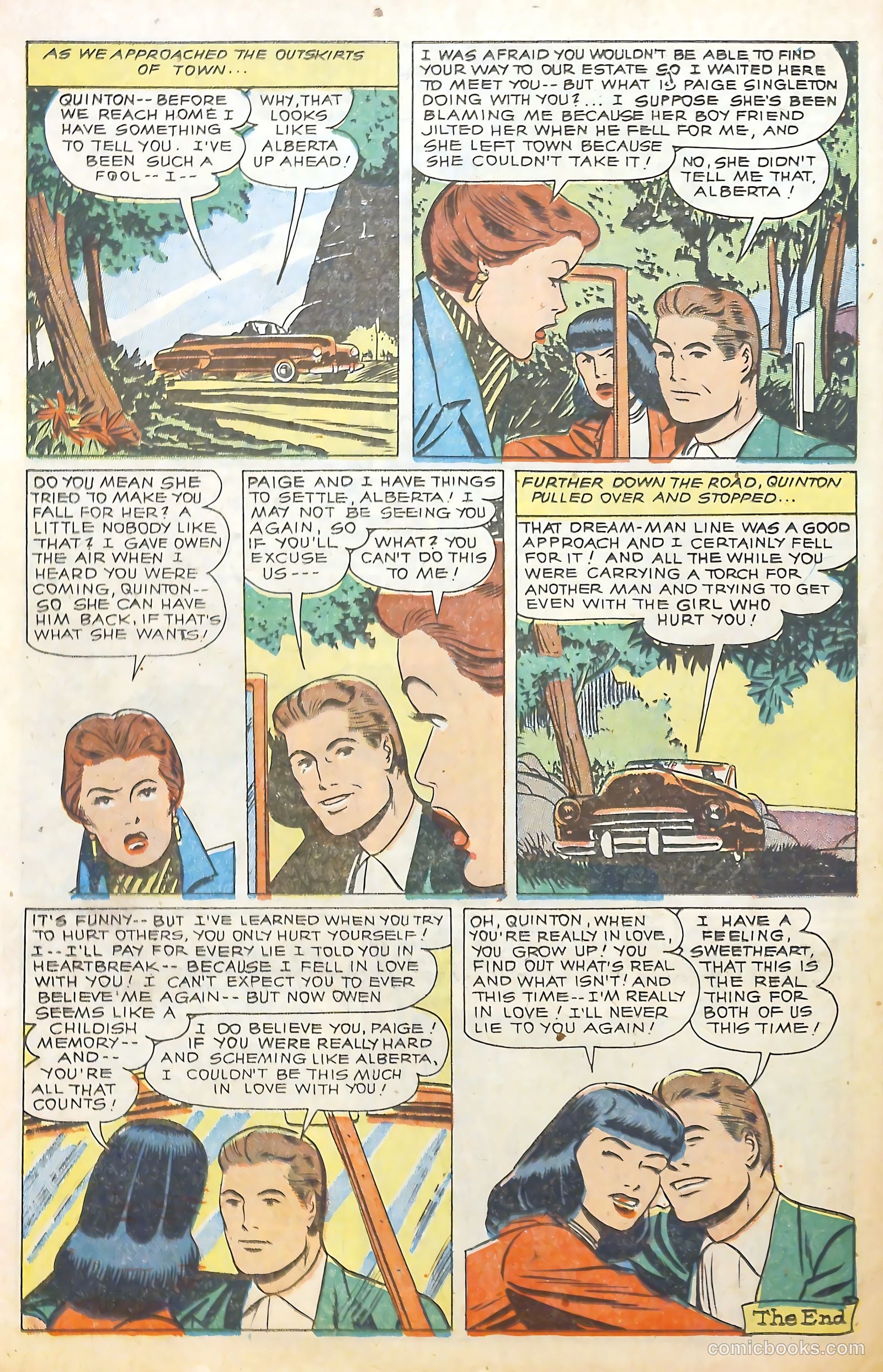 Complete Love Magazine #161 (1951) — page 18 of 52