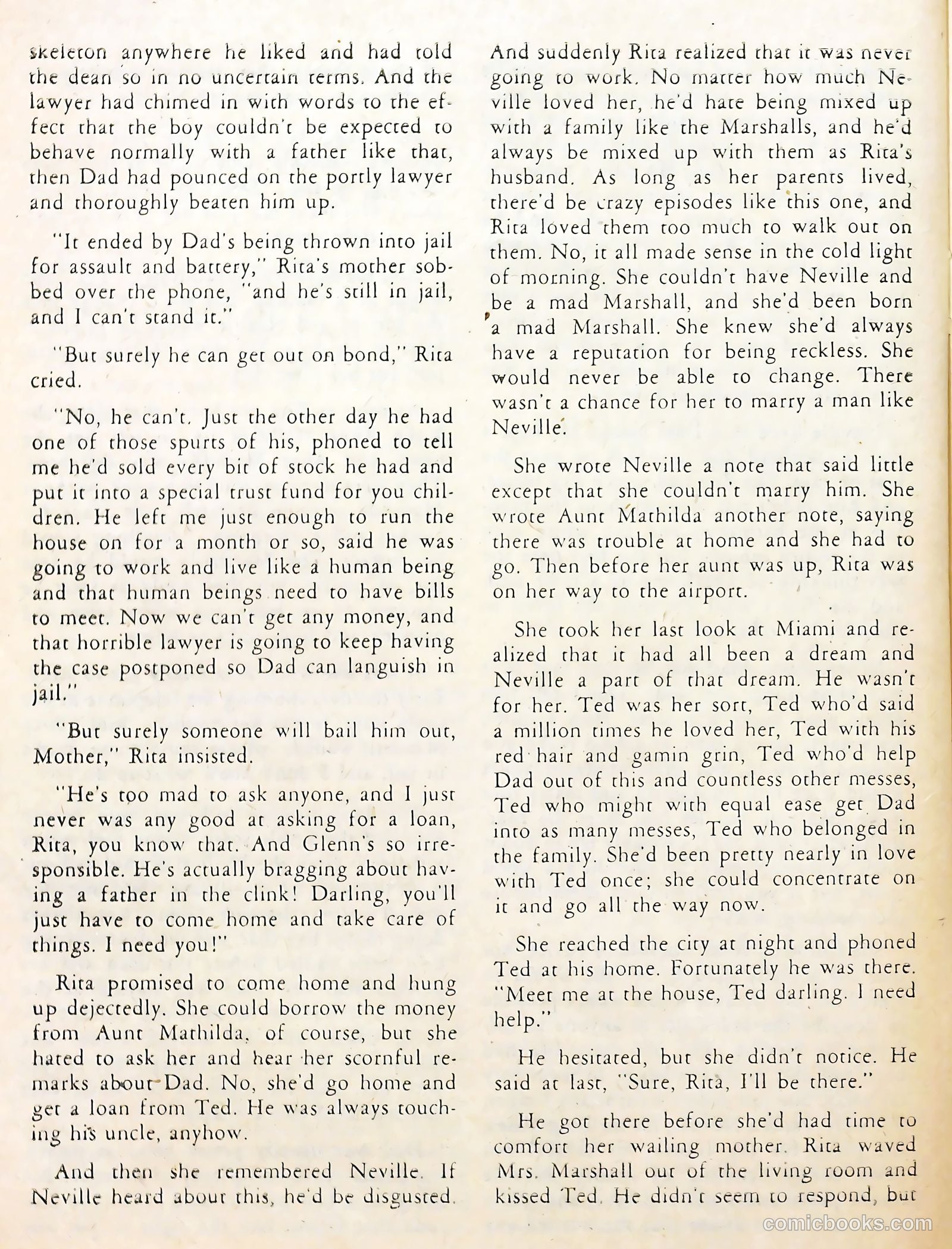 Complete Love Magazine #161 (1951) — page 22 of 52