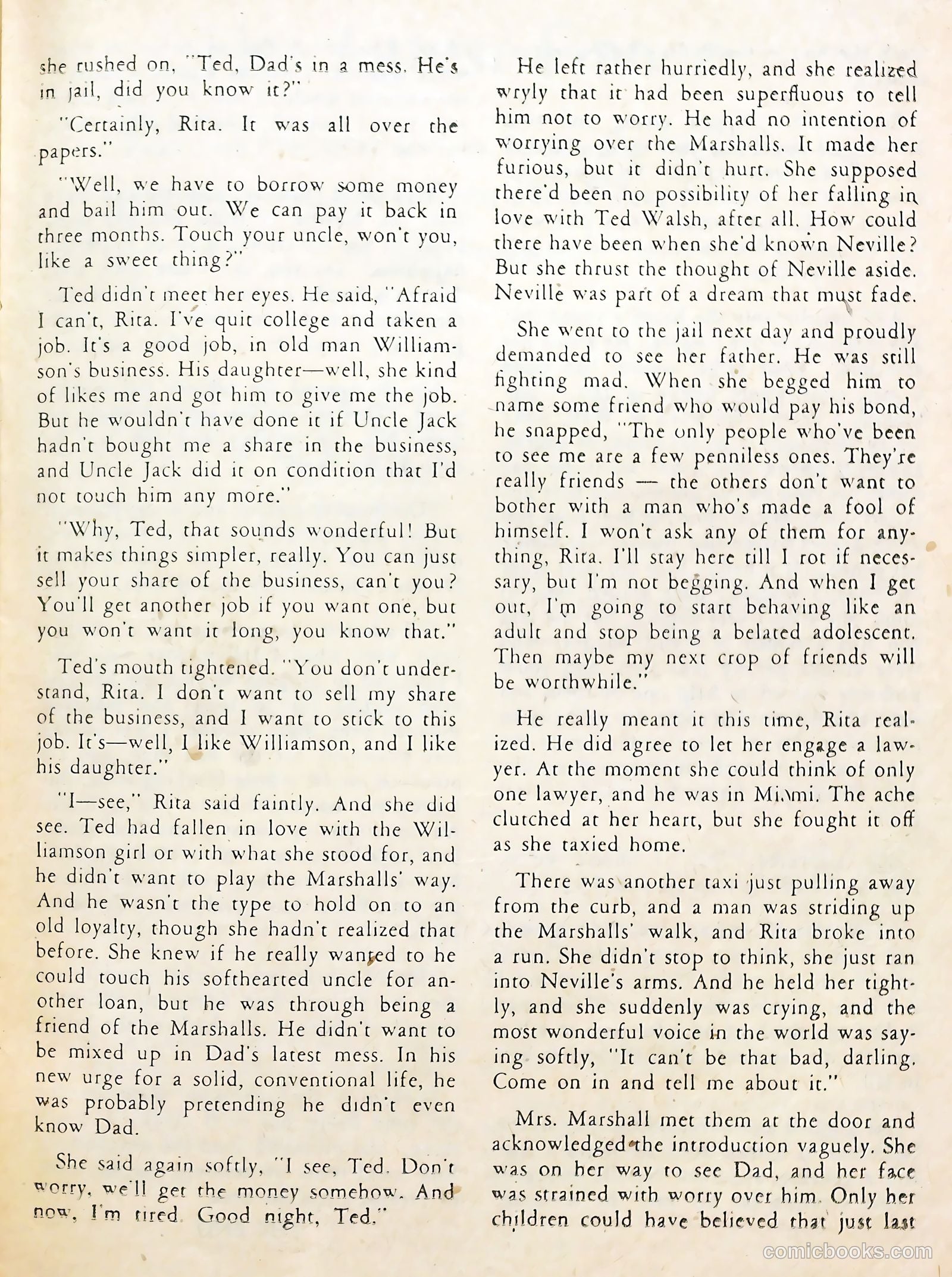 Complete Love Magazine #161 (1951) — page 23 of 52