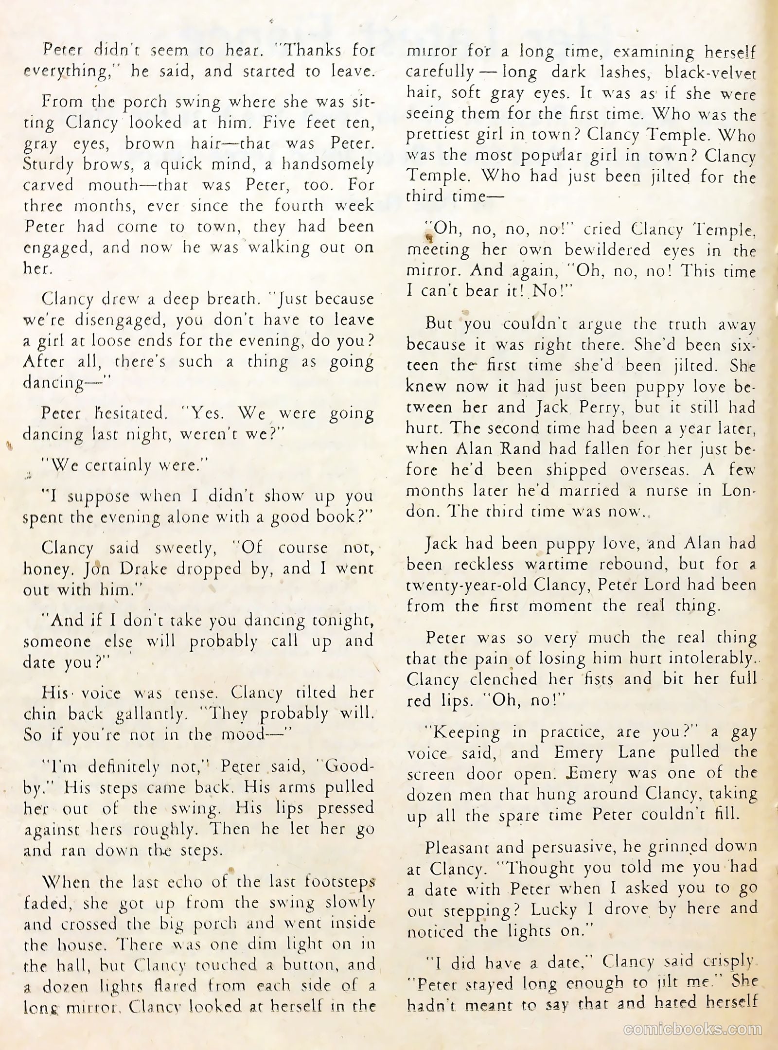 Complete Love Magazine #161 (1951) — page 26 of 52