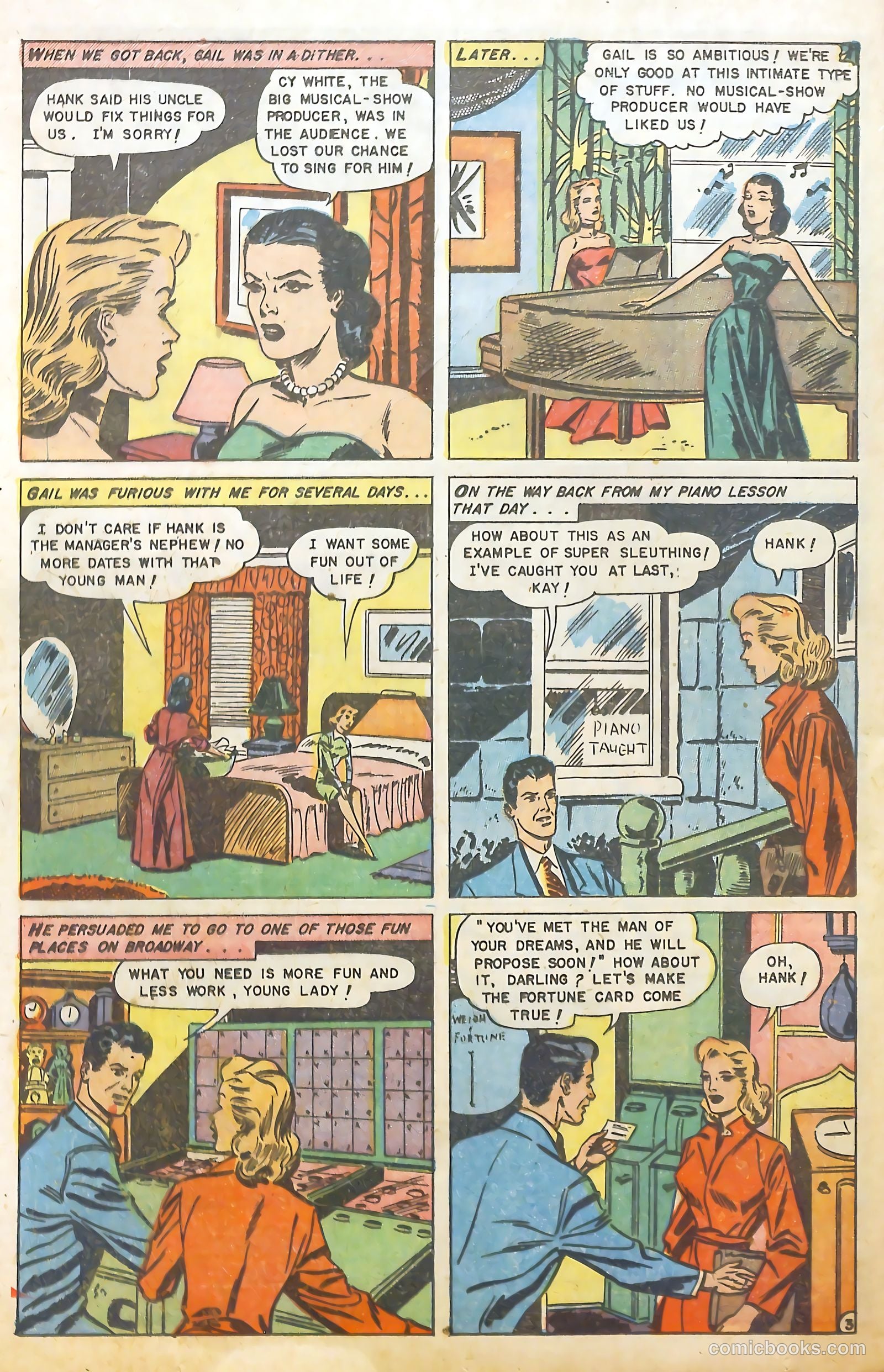 Complete Love Magazine #161 (1951) — page 38 of 52