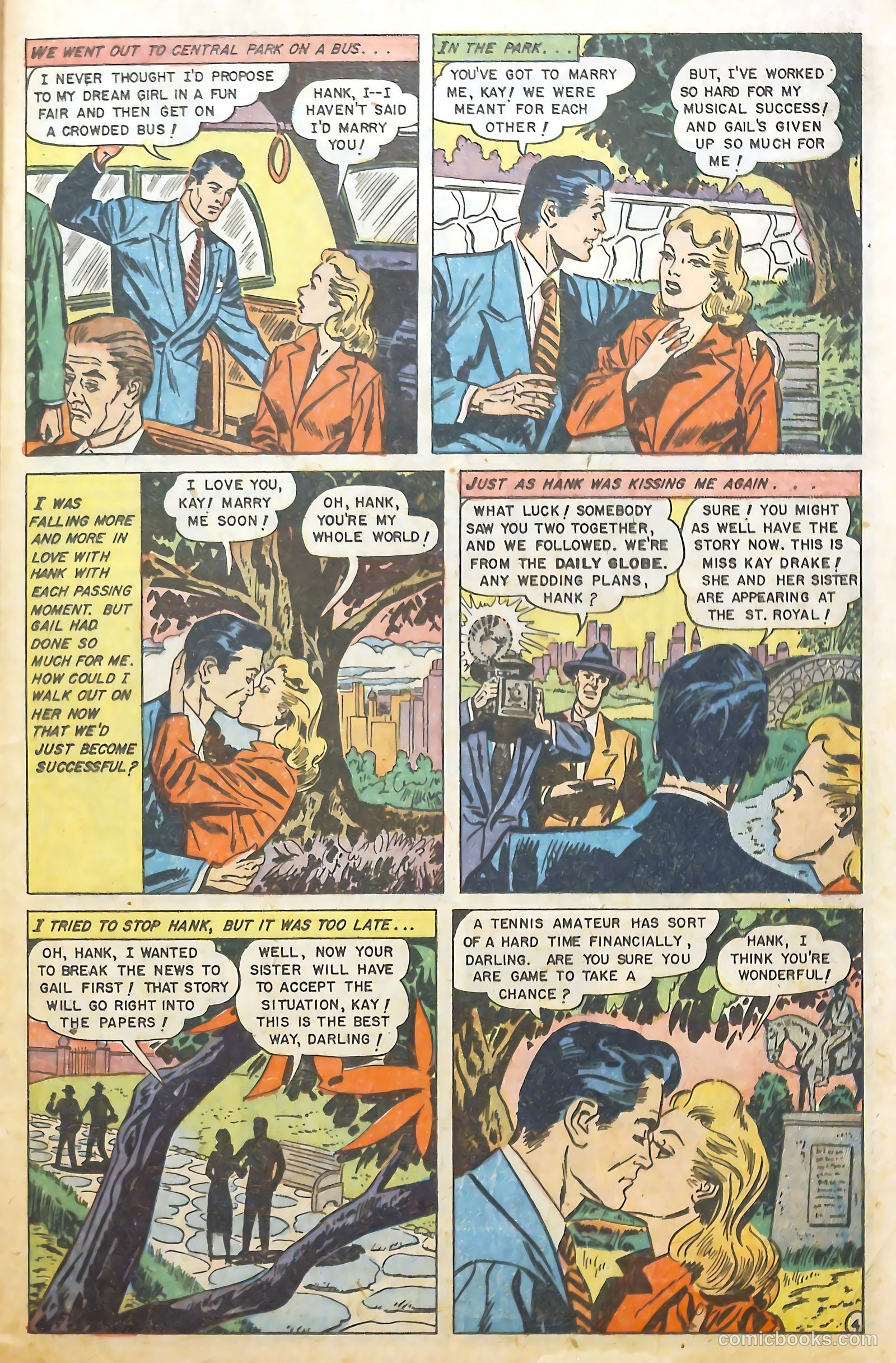 Complete Love Magazine #161 (1951) — page 39 of 52