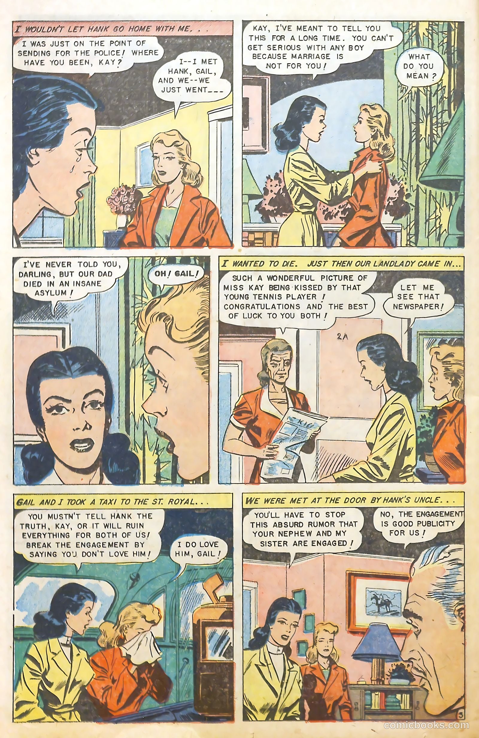 Complete Love Magazine #161 (1951) — page 40 of 52
