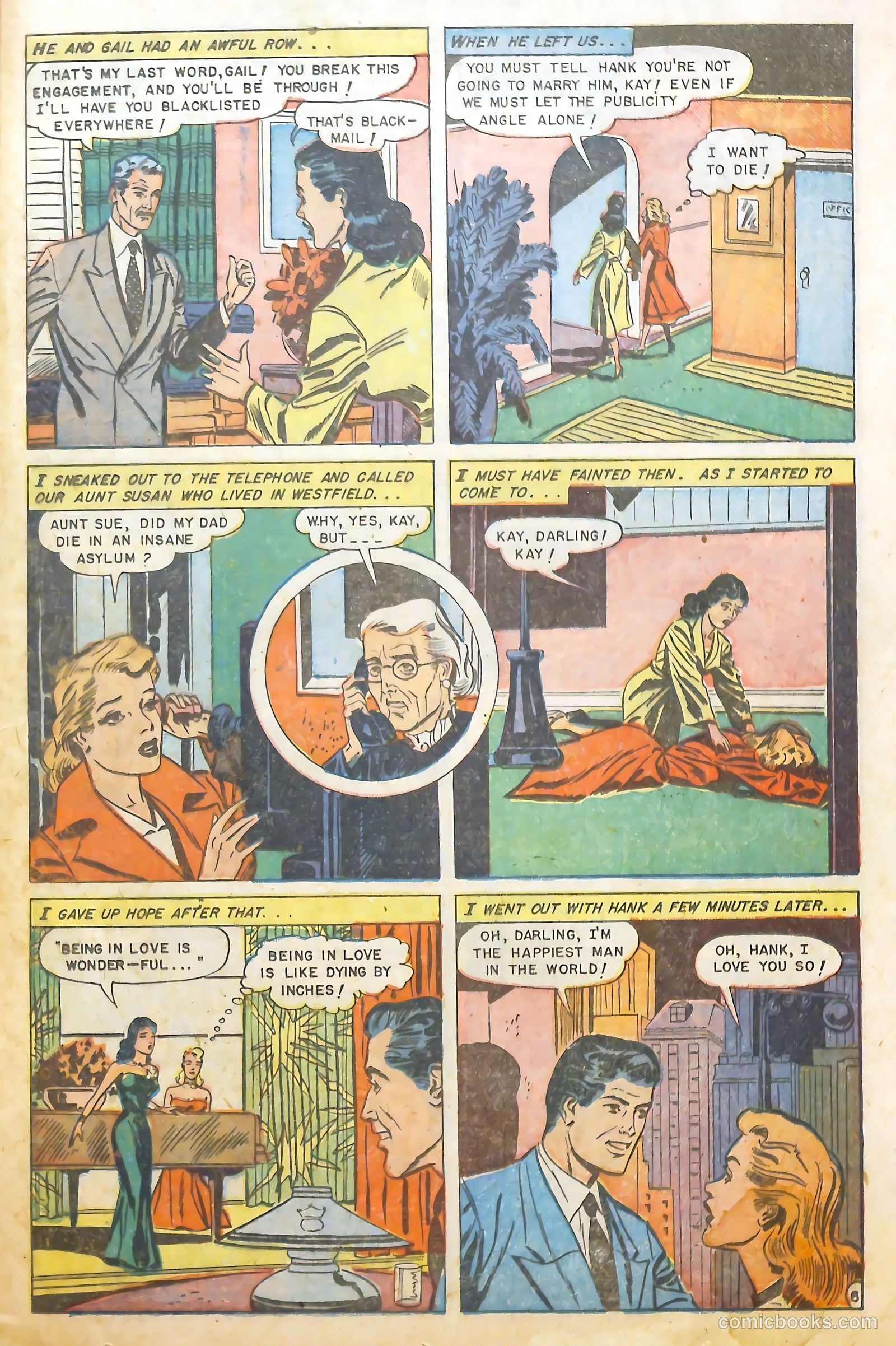 Complete Love Magazine #161 (1951) — page 41 of 52