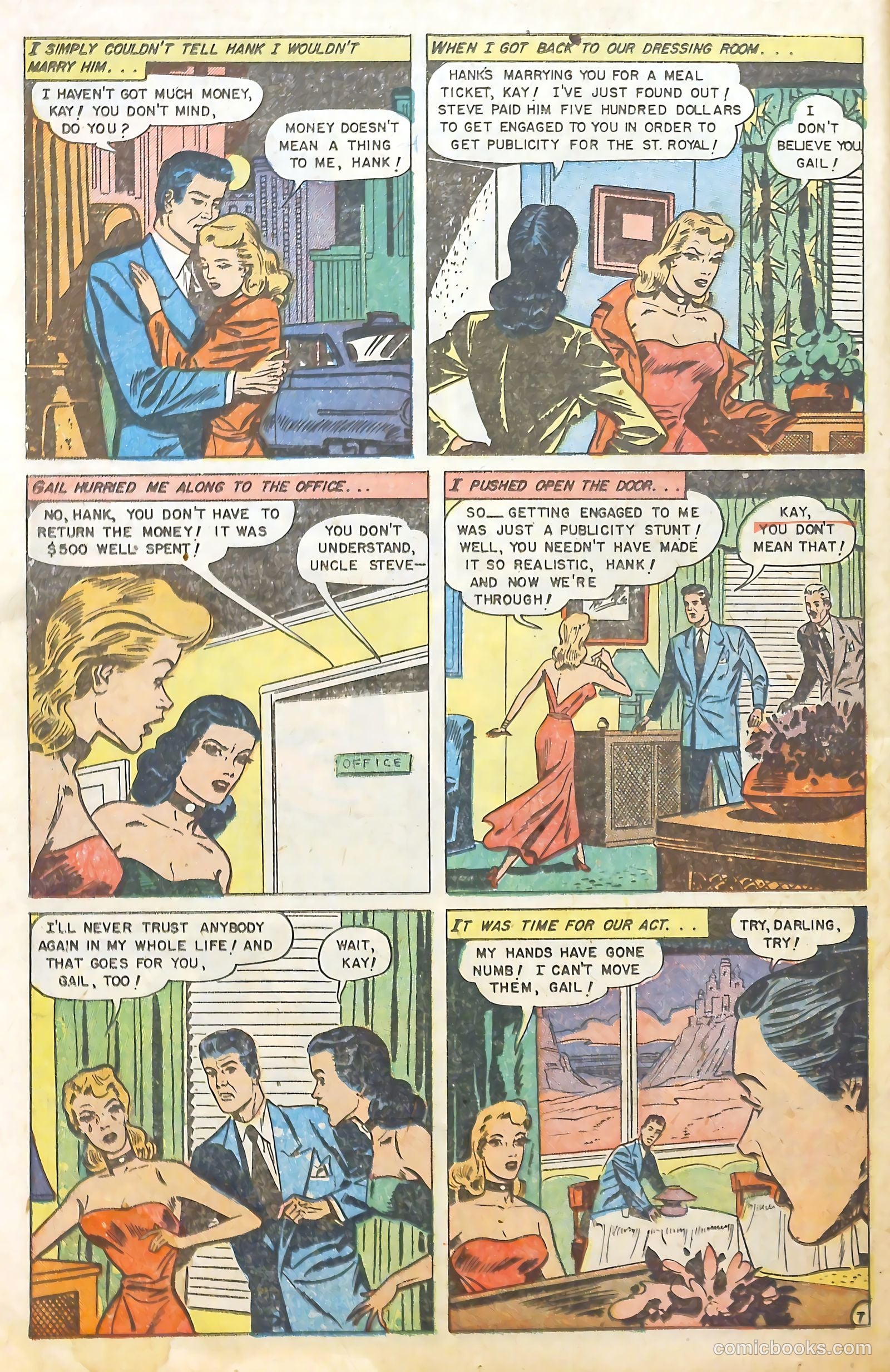 Complete Love Magazine #161 (1951) — page 42 of 52