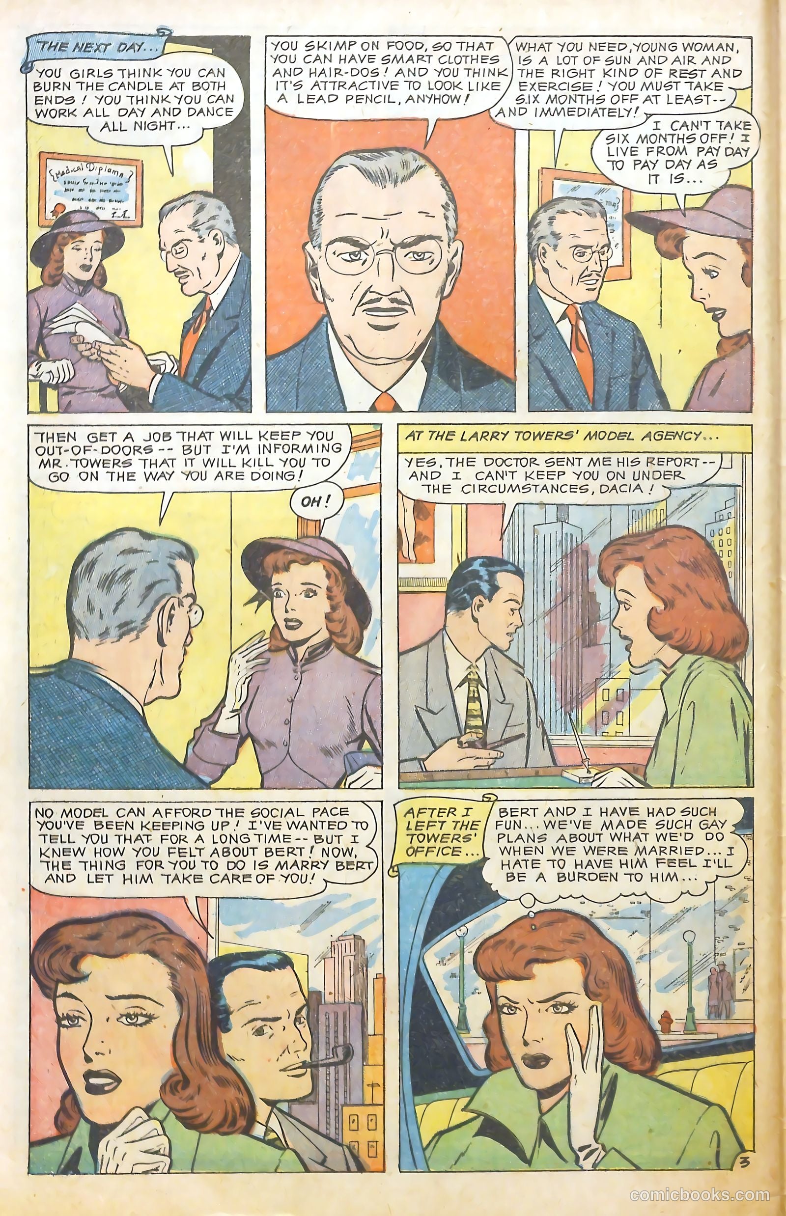 Complete Love Magazine #161 (1951) — page 46 of 52
