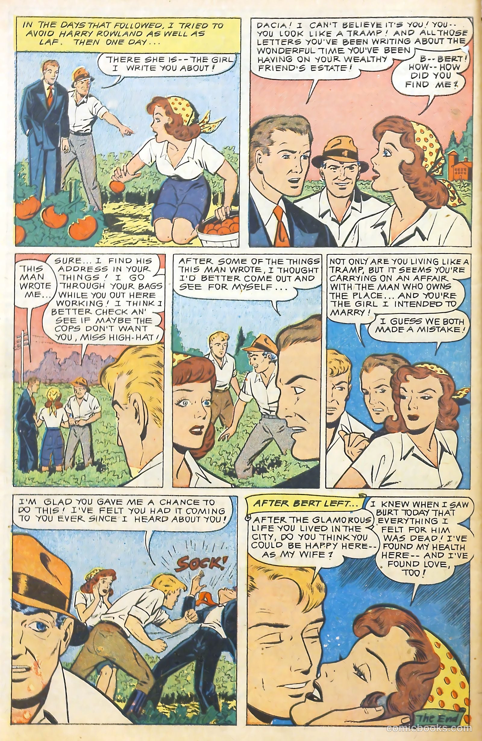 Complete Love Magazine #161 (1951) — page 50 of 52