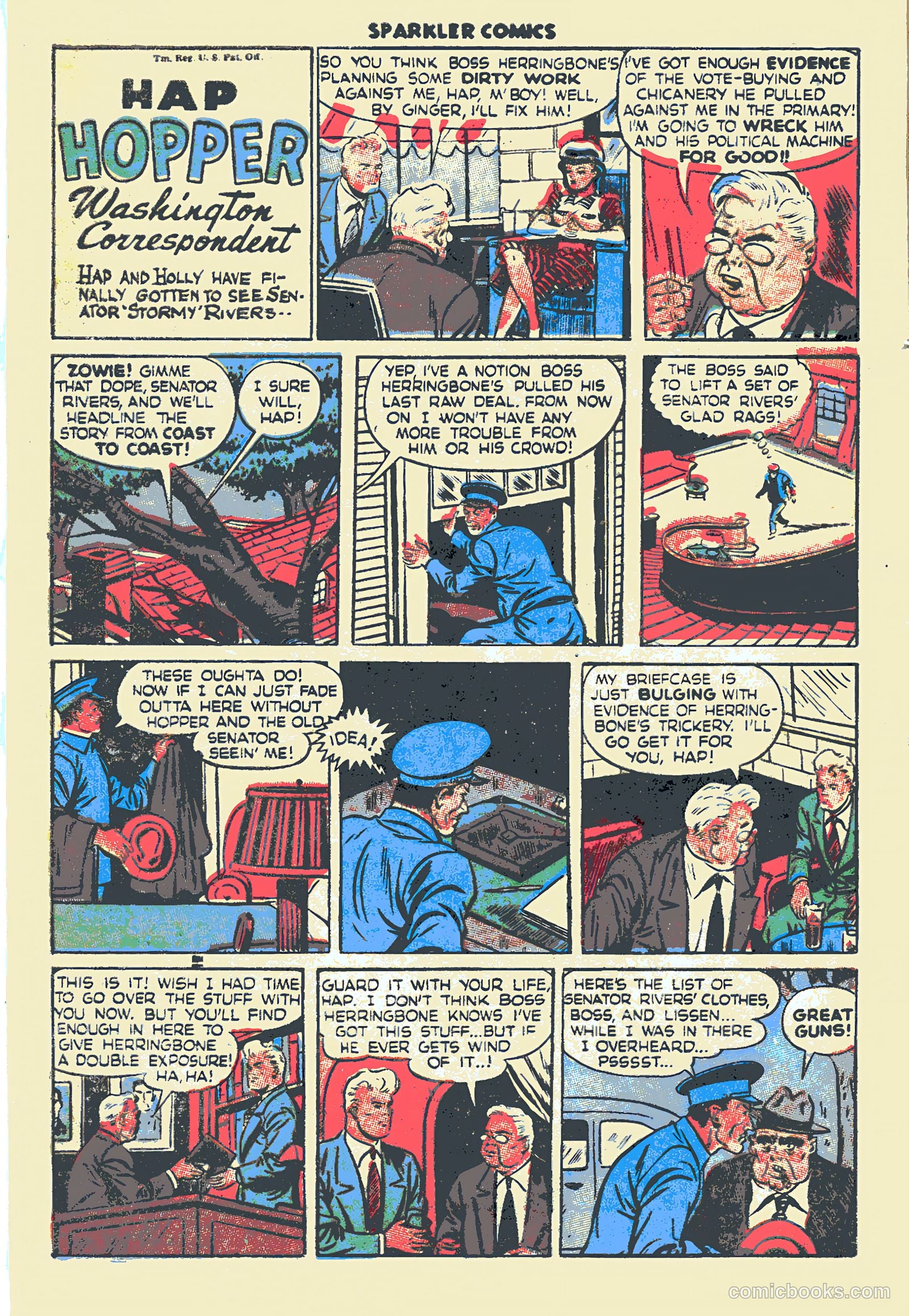 Sparkler Comics #58 (1948) — page 4 of 32