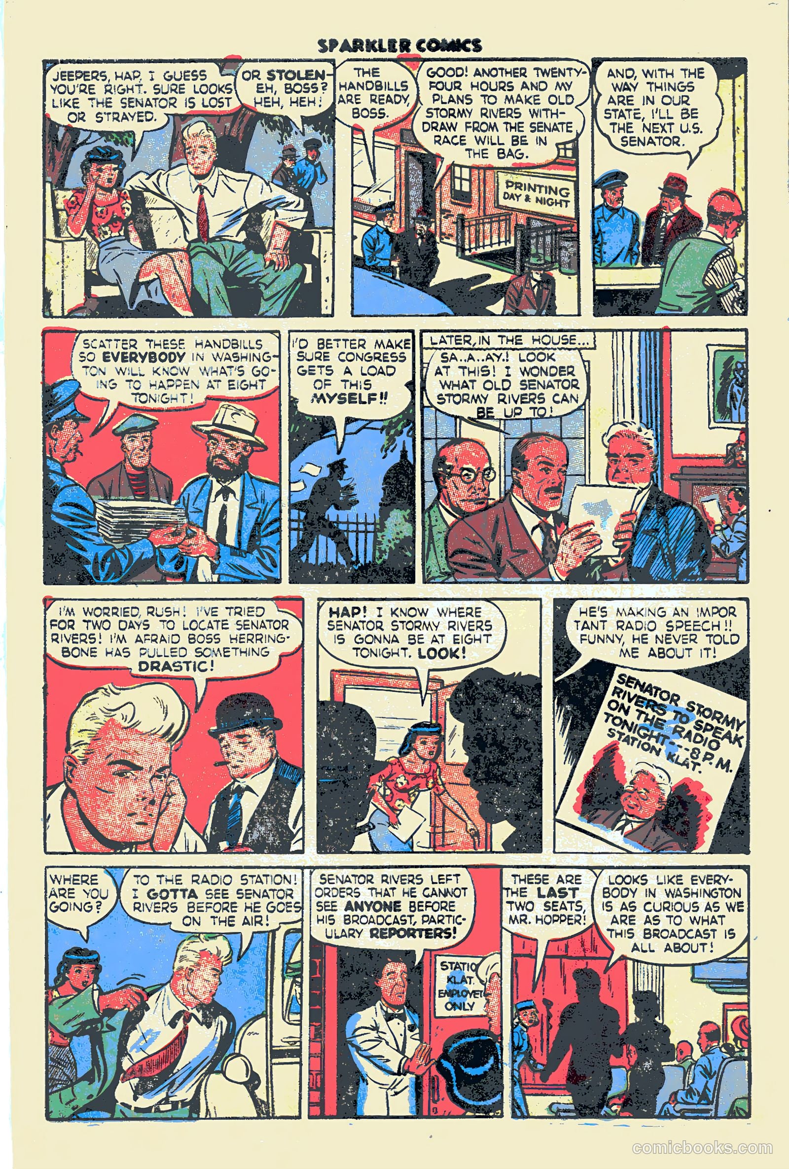 Sparkler Comics #58 (1948) — page 6 of 32