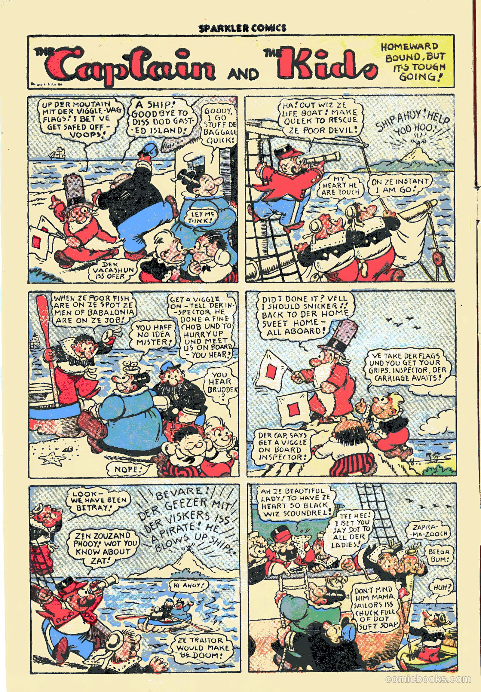 Sparkler Comics #58 (1948) — page 8 of 32