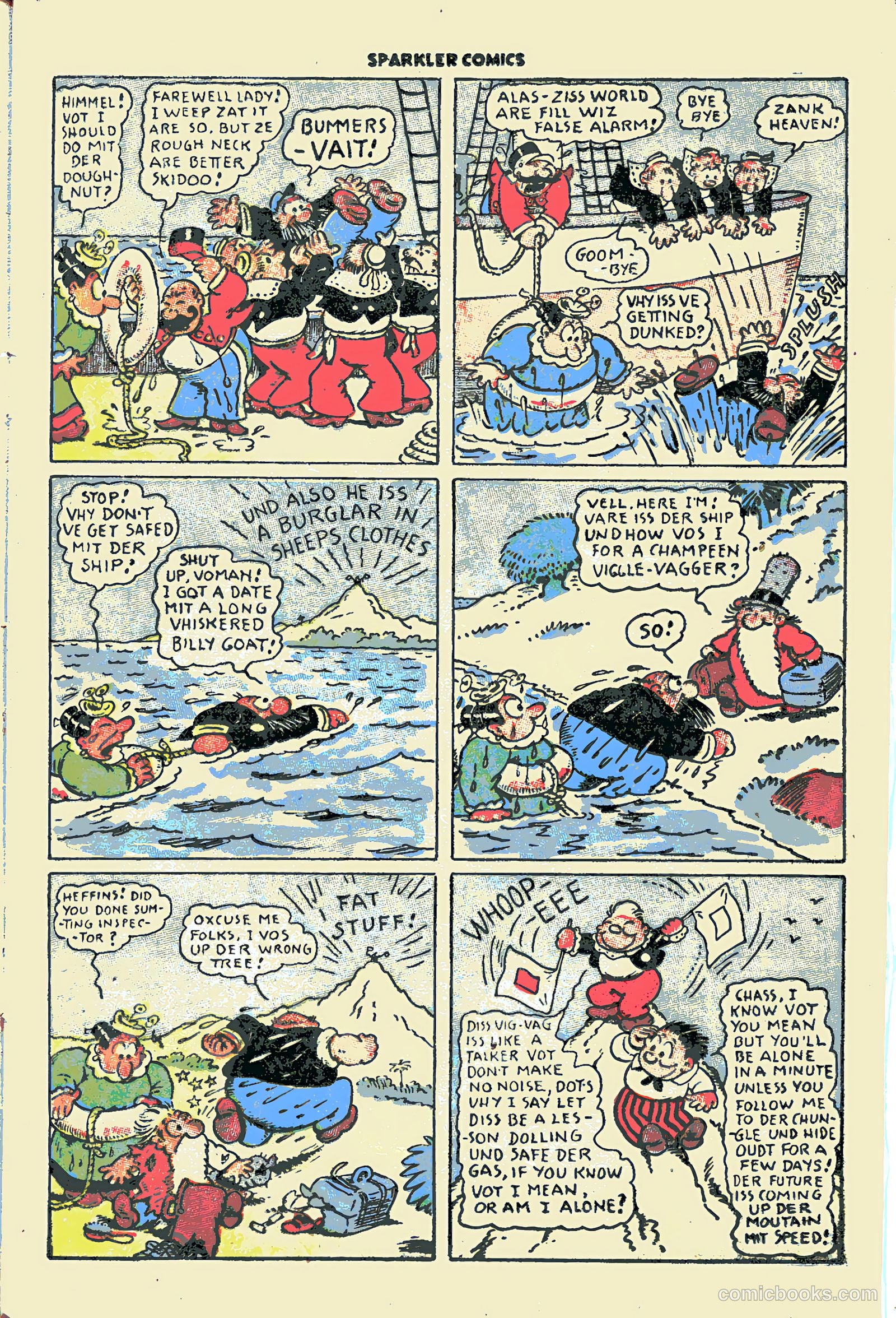 Sparkler Comics #58 (1948) — page 9 of 32