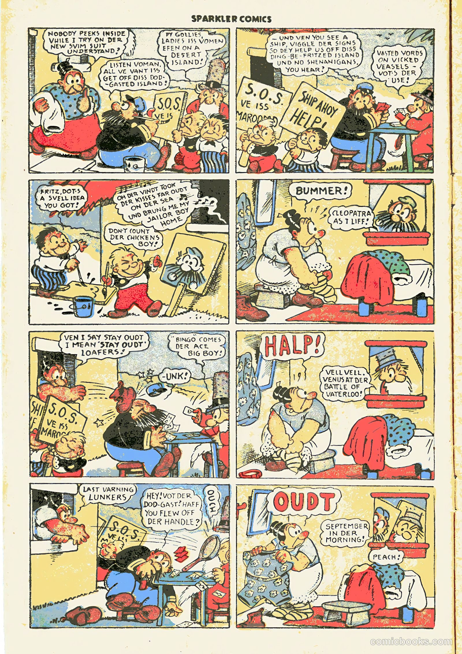 Sparkler Comics #58 (1948) — page 10 of 32