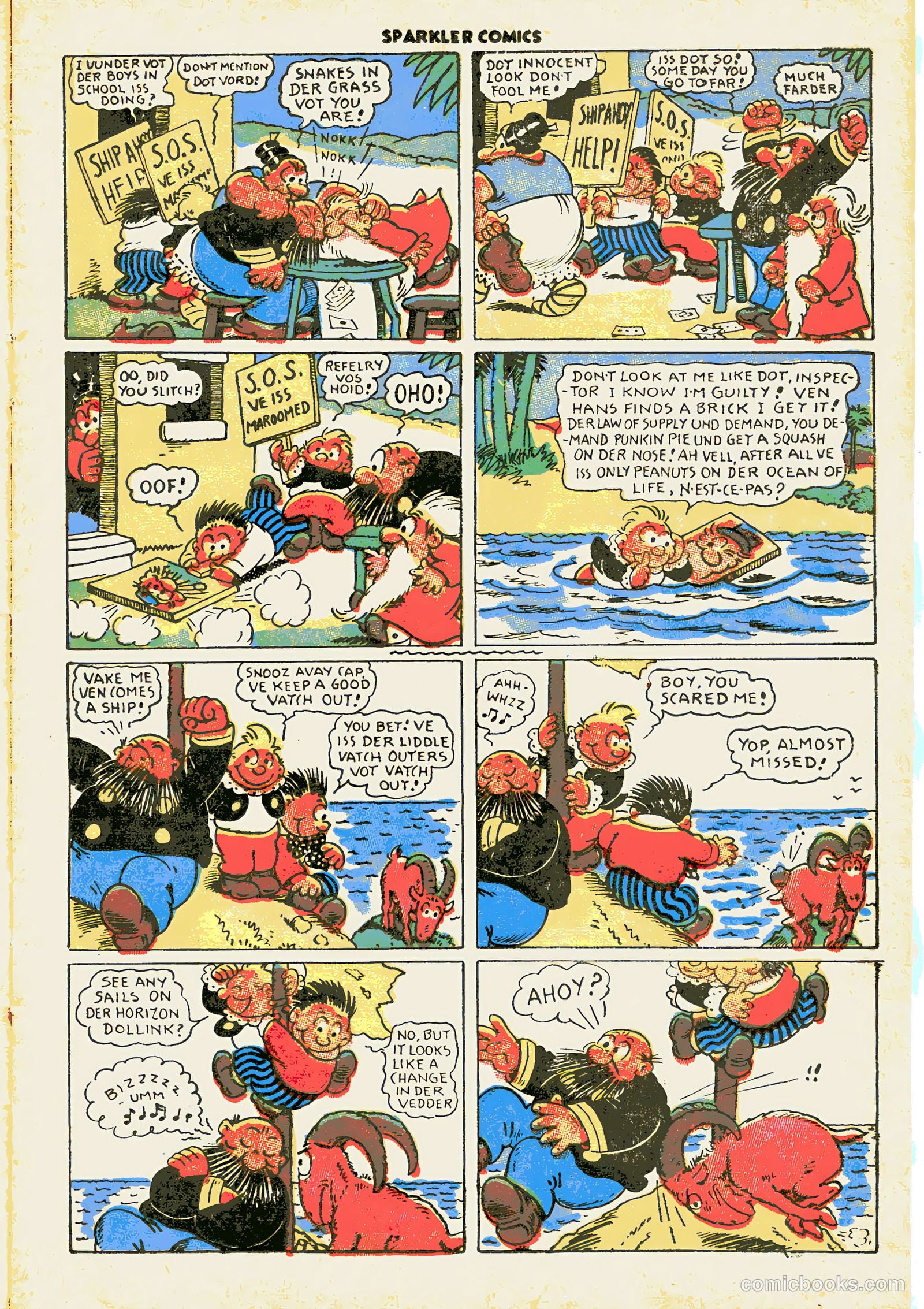 Sparkler Comics #58 (1948) — page 11 of 32
