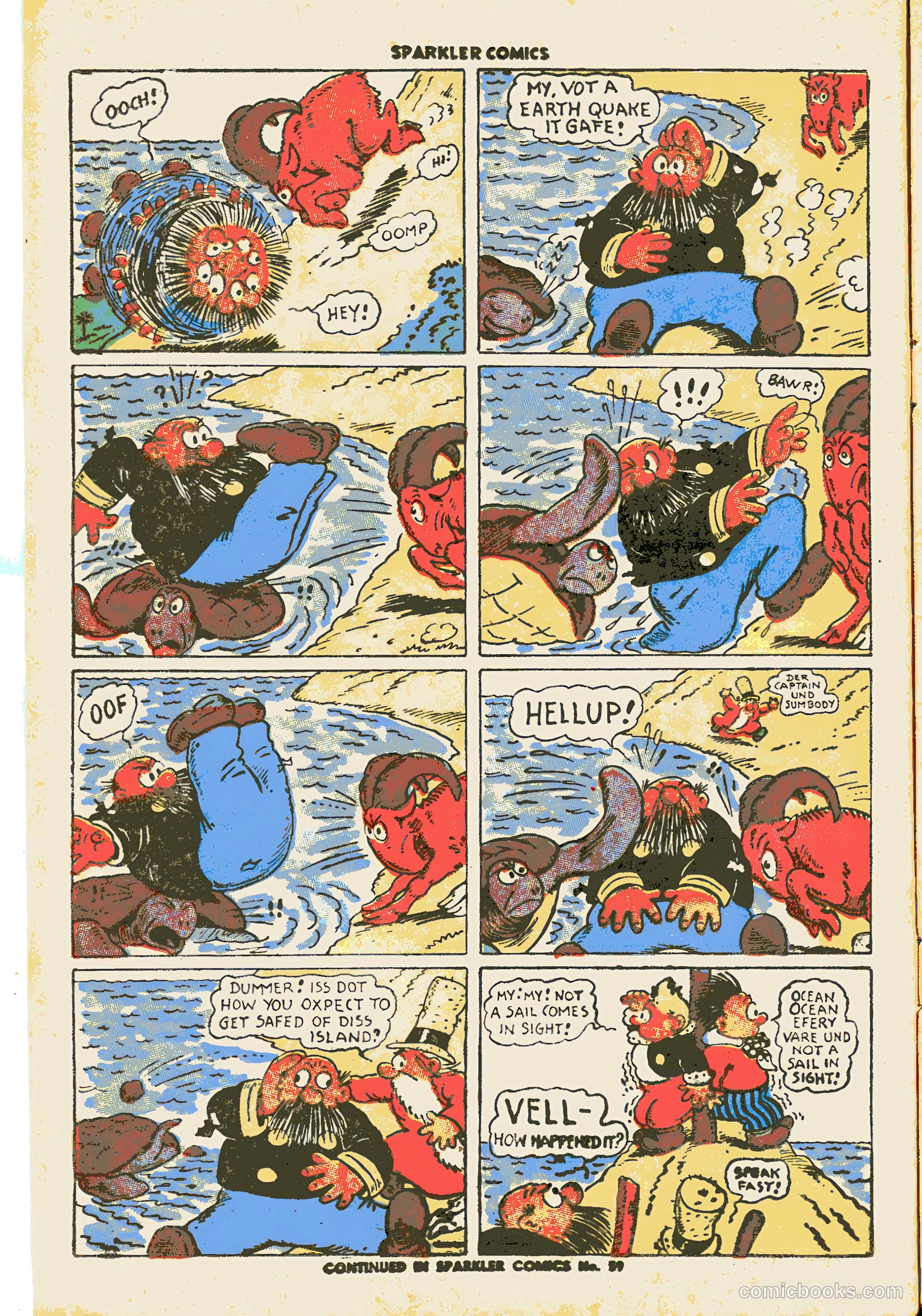 Sparkler Comics #58 (1948) — page 12 of 32
