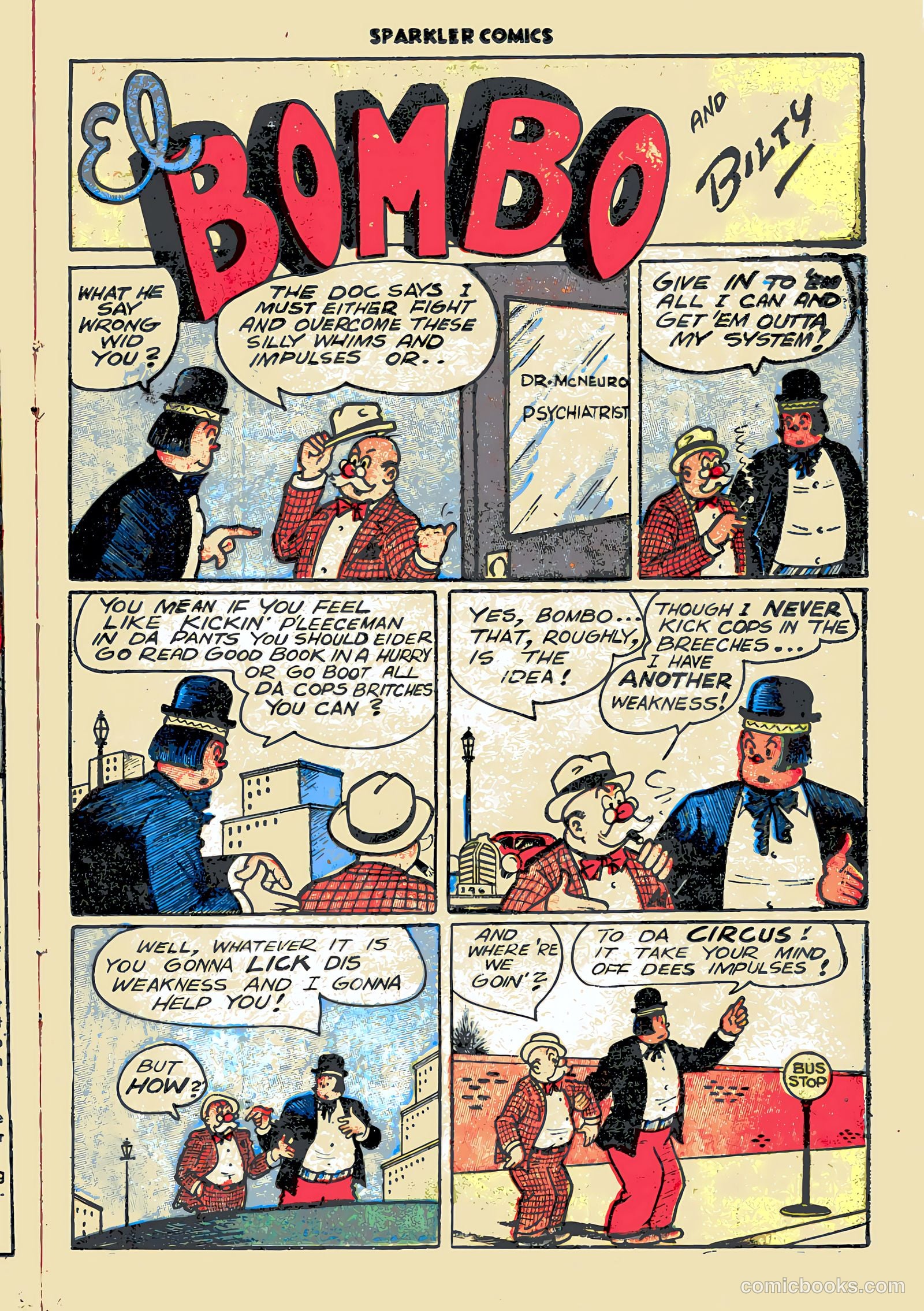 Sparkler Comics #58 (1948) — page 17 of 32