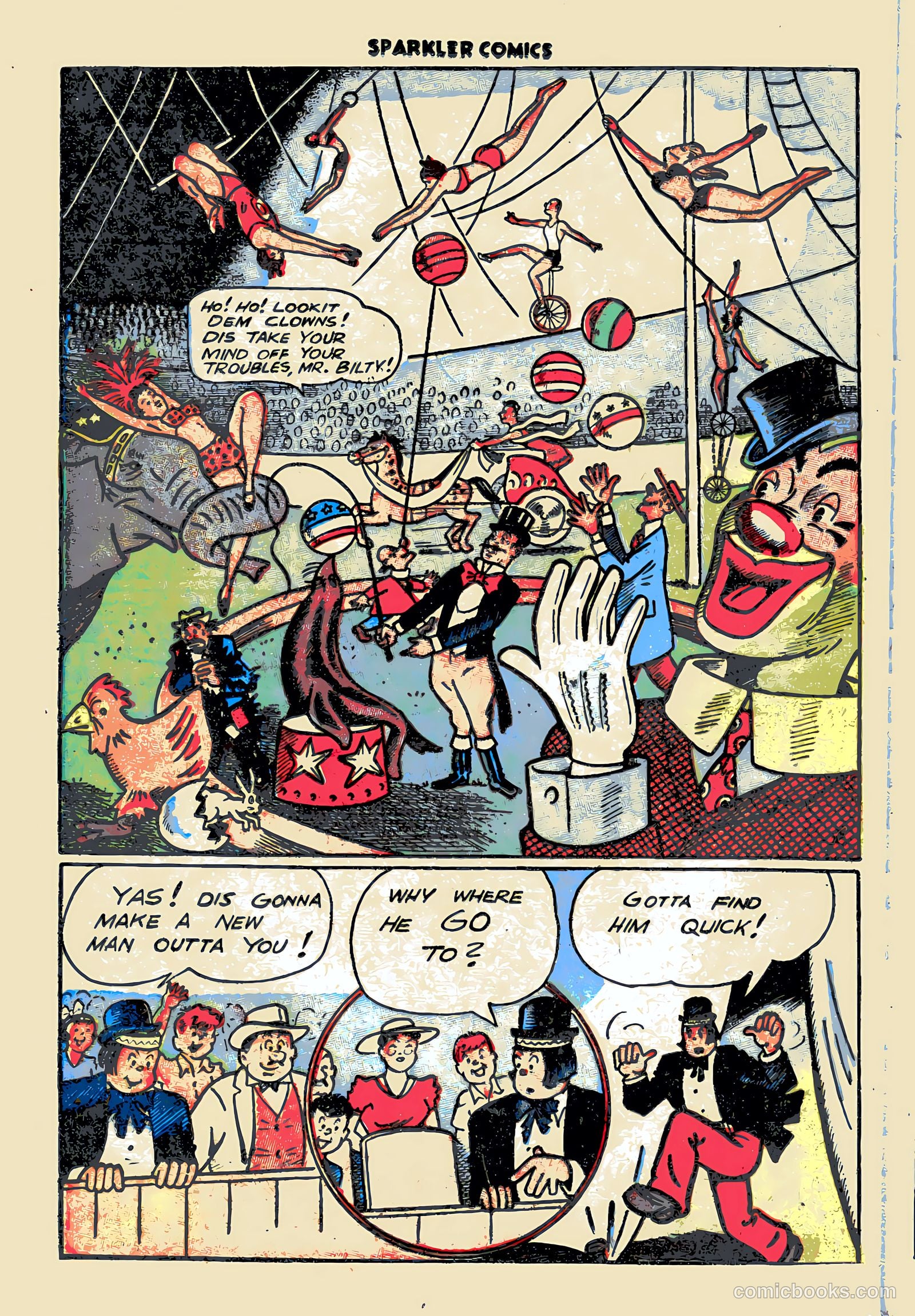 Sparkler Comics #58 (1948) — page 18 of 32