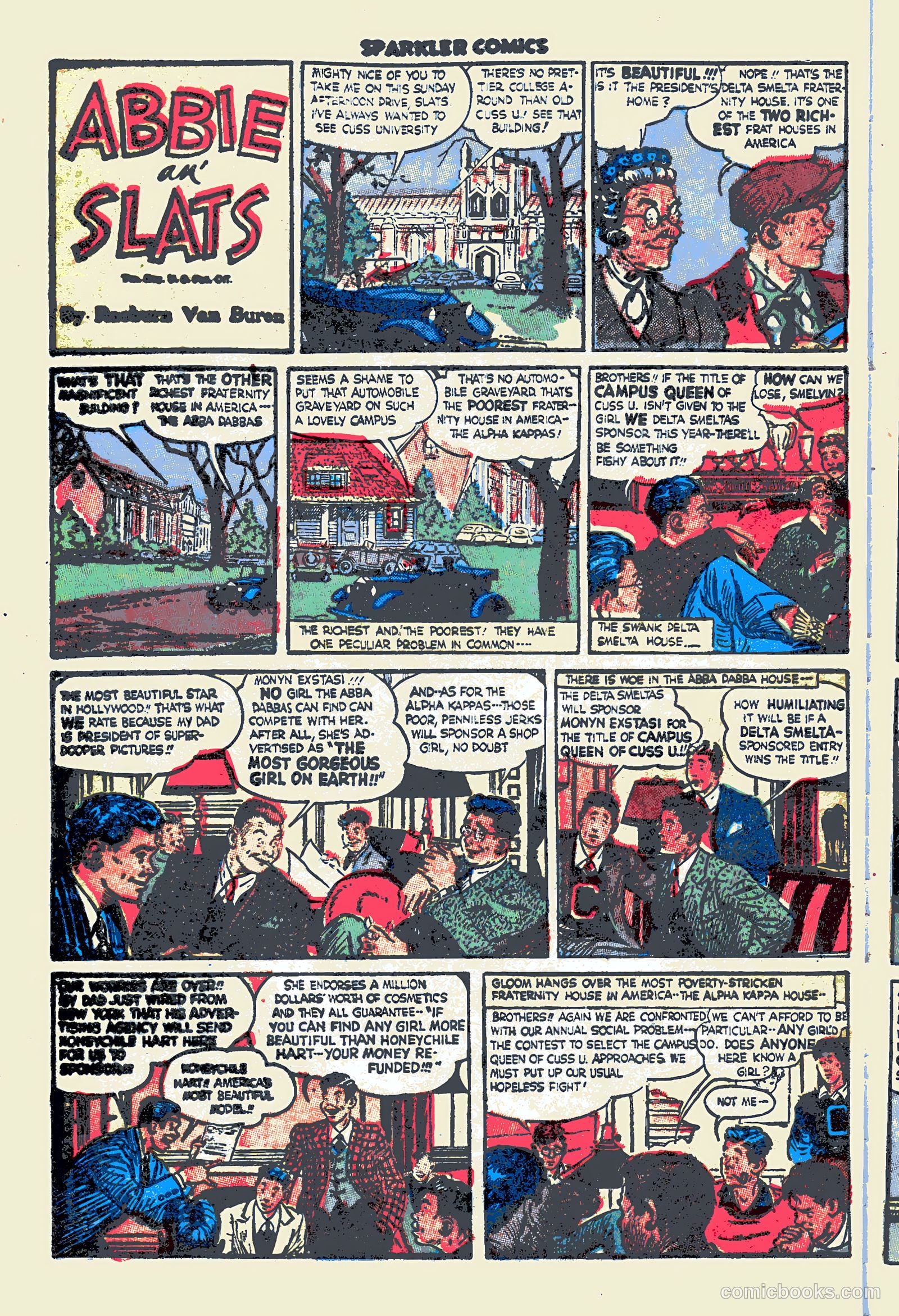Sparkler Comics #58 (1948) — page 22 of 32