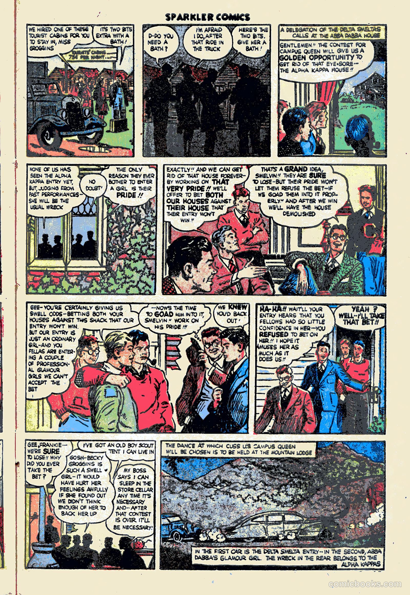 Sparkler Comics #58 (1948) — page 25 of 32