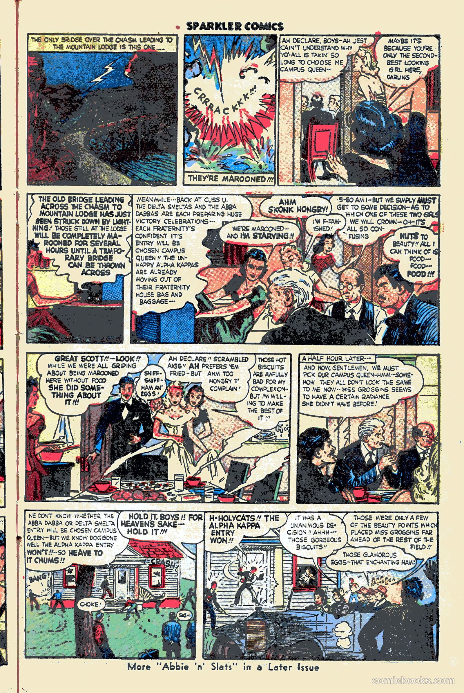 Sparkler Comics #58 (1948) — page 27 of 32