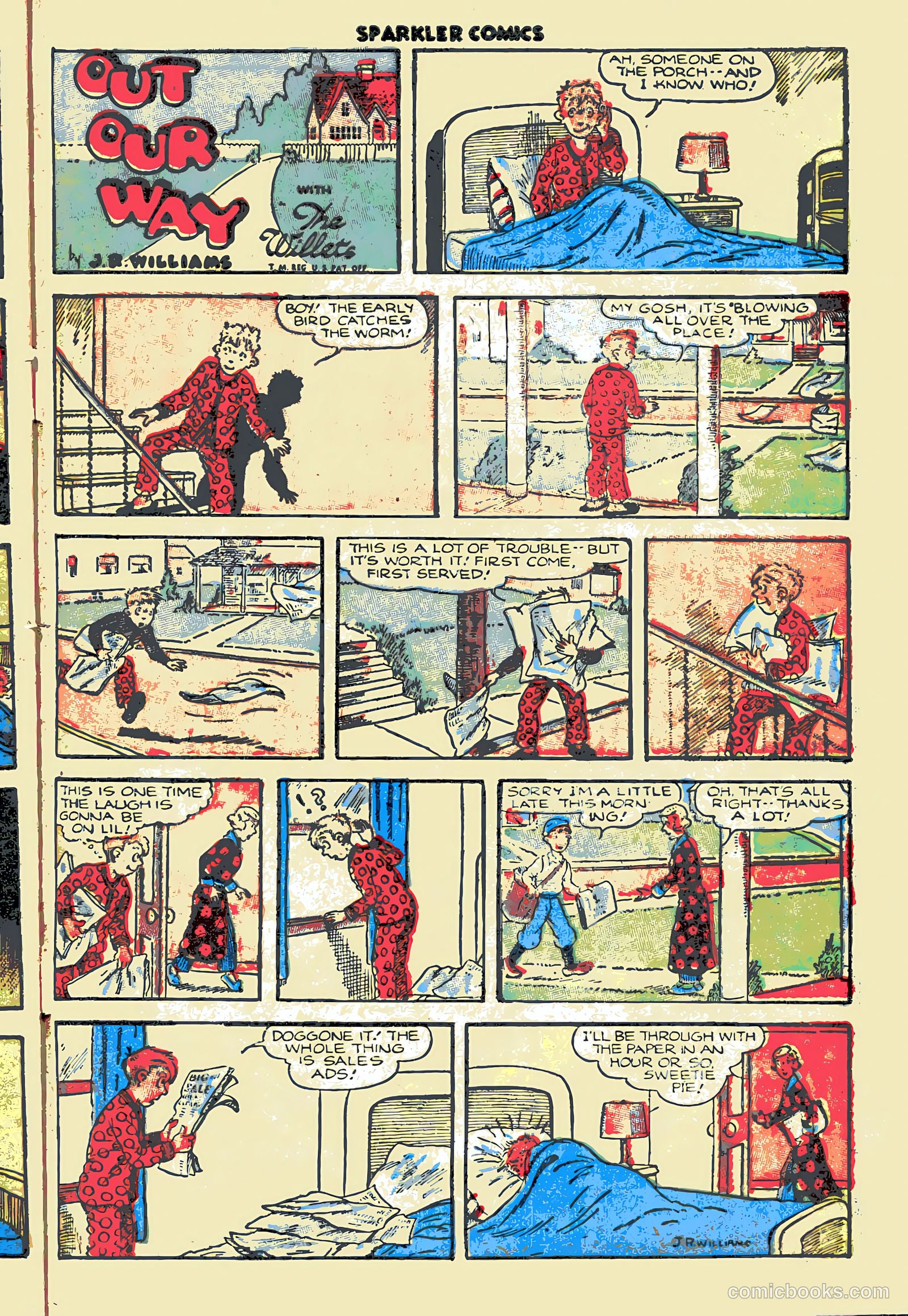 Sparkler Comics #58 (1948) — page 29 of 32