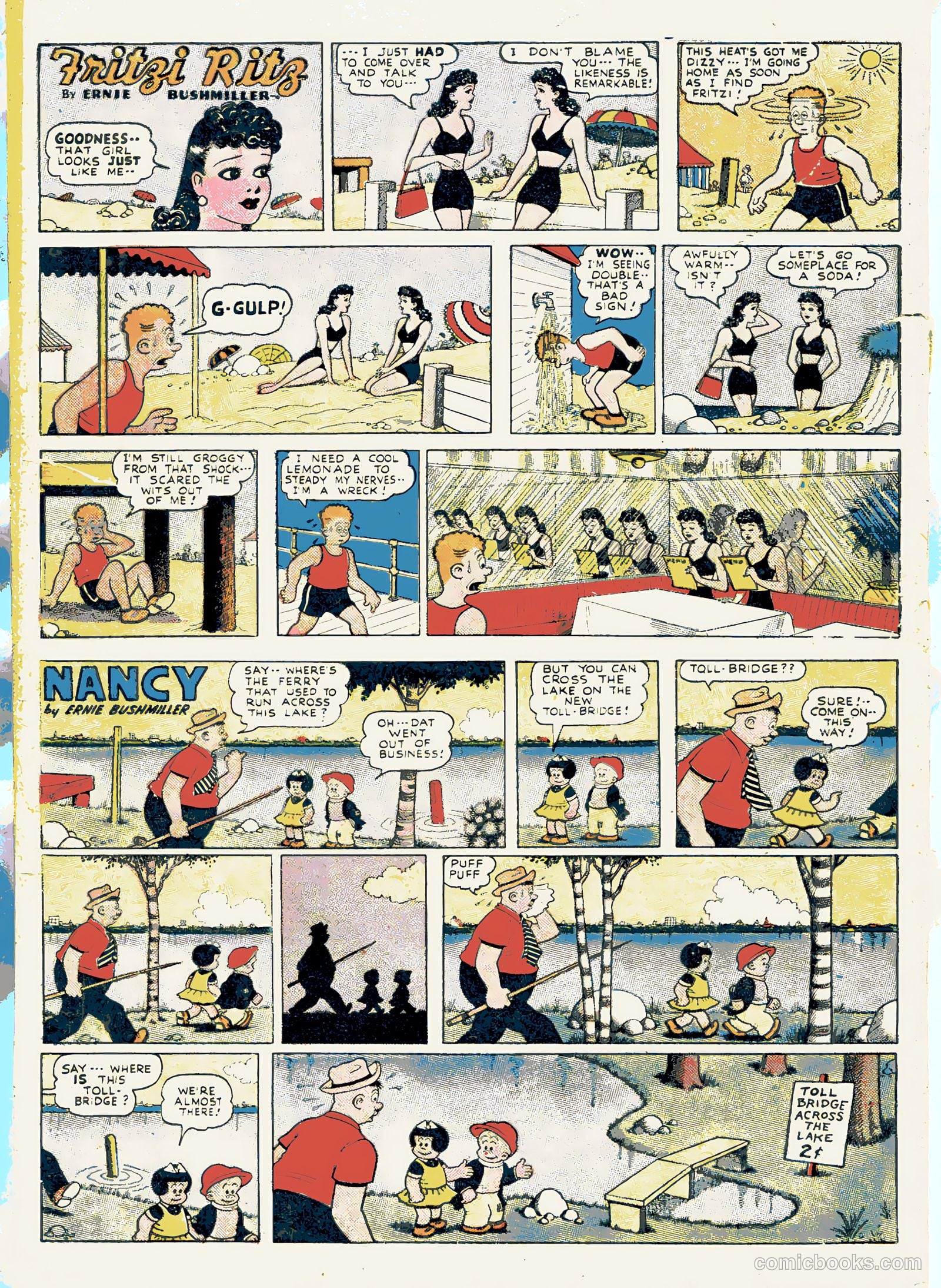 Sparkler Comics #58 (1948) — page 32 of 32