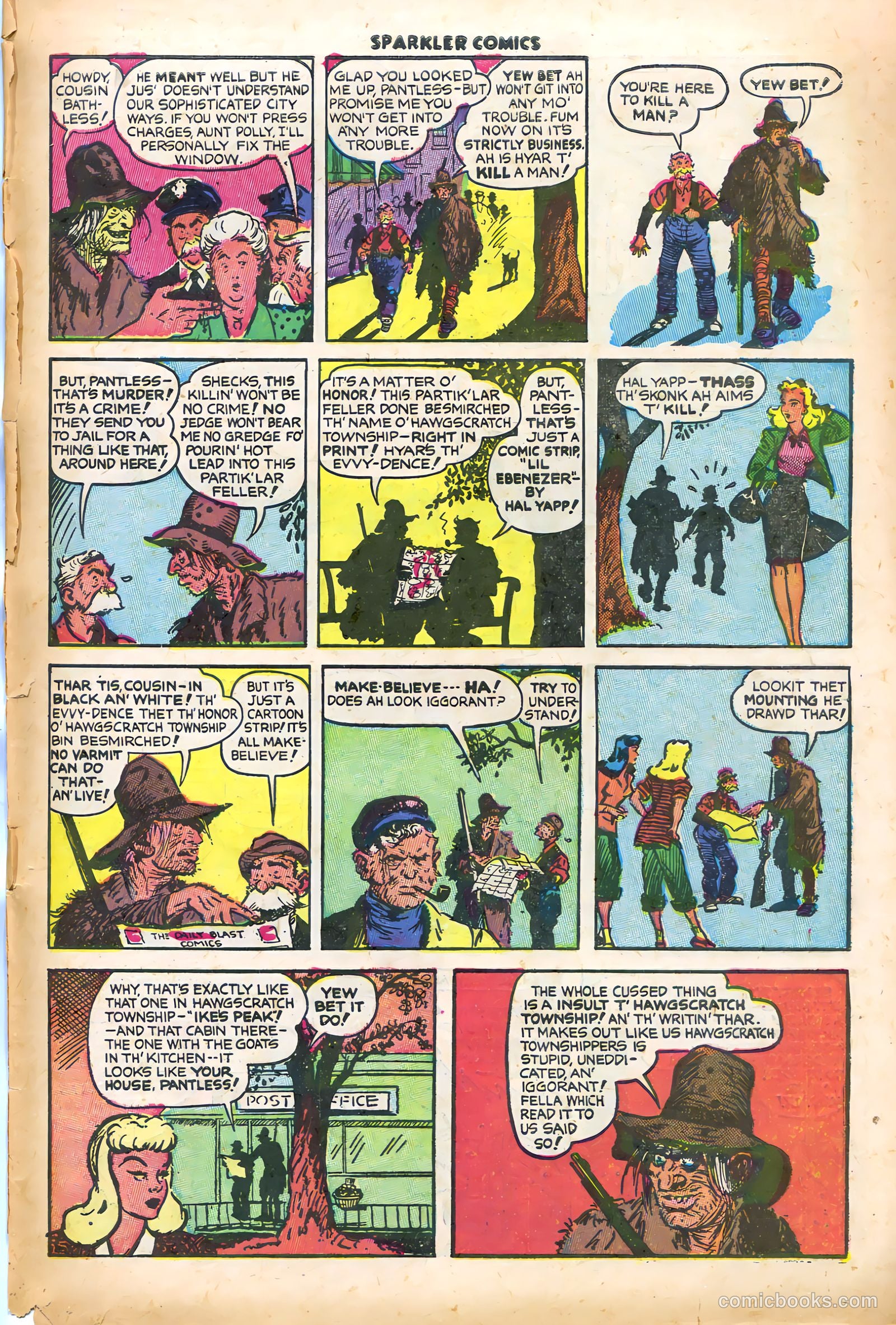 Sparkler Comics #65 (1948) — page 18 of 29