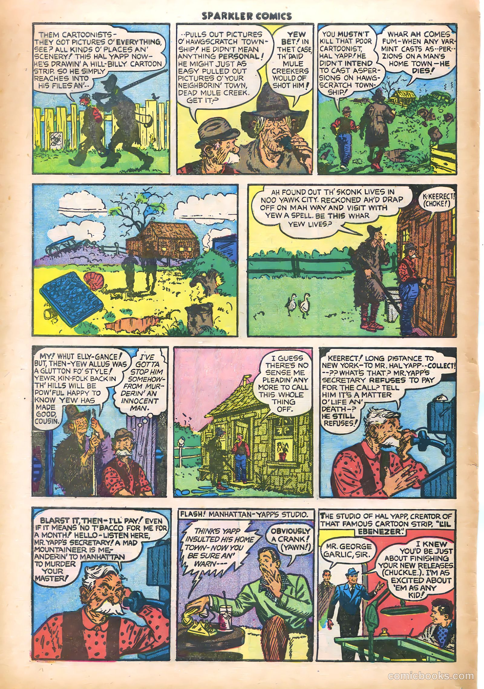 Sparkler Comics #65 (1948) — page 19 of 29