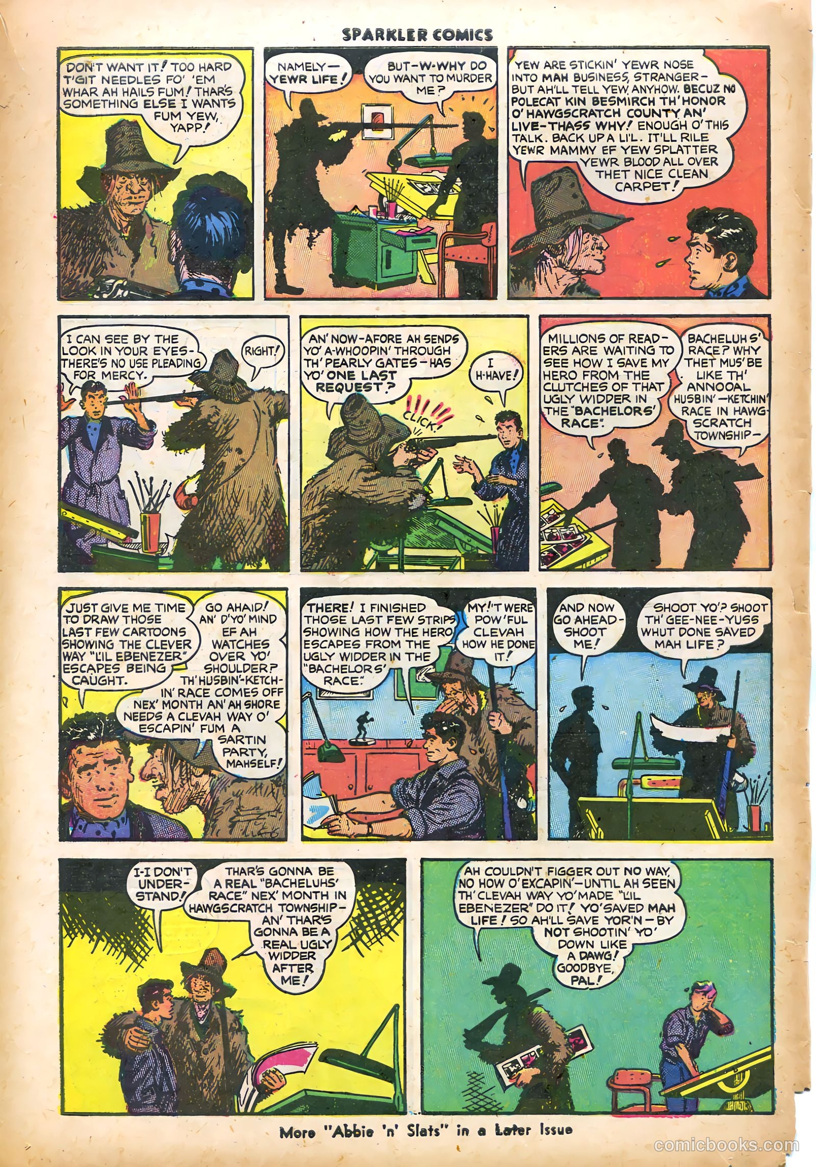Sparkler Comics #65 (1948) — page 21 of 29