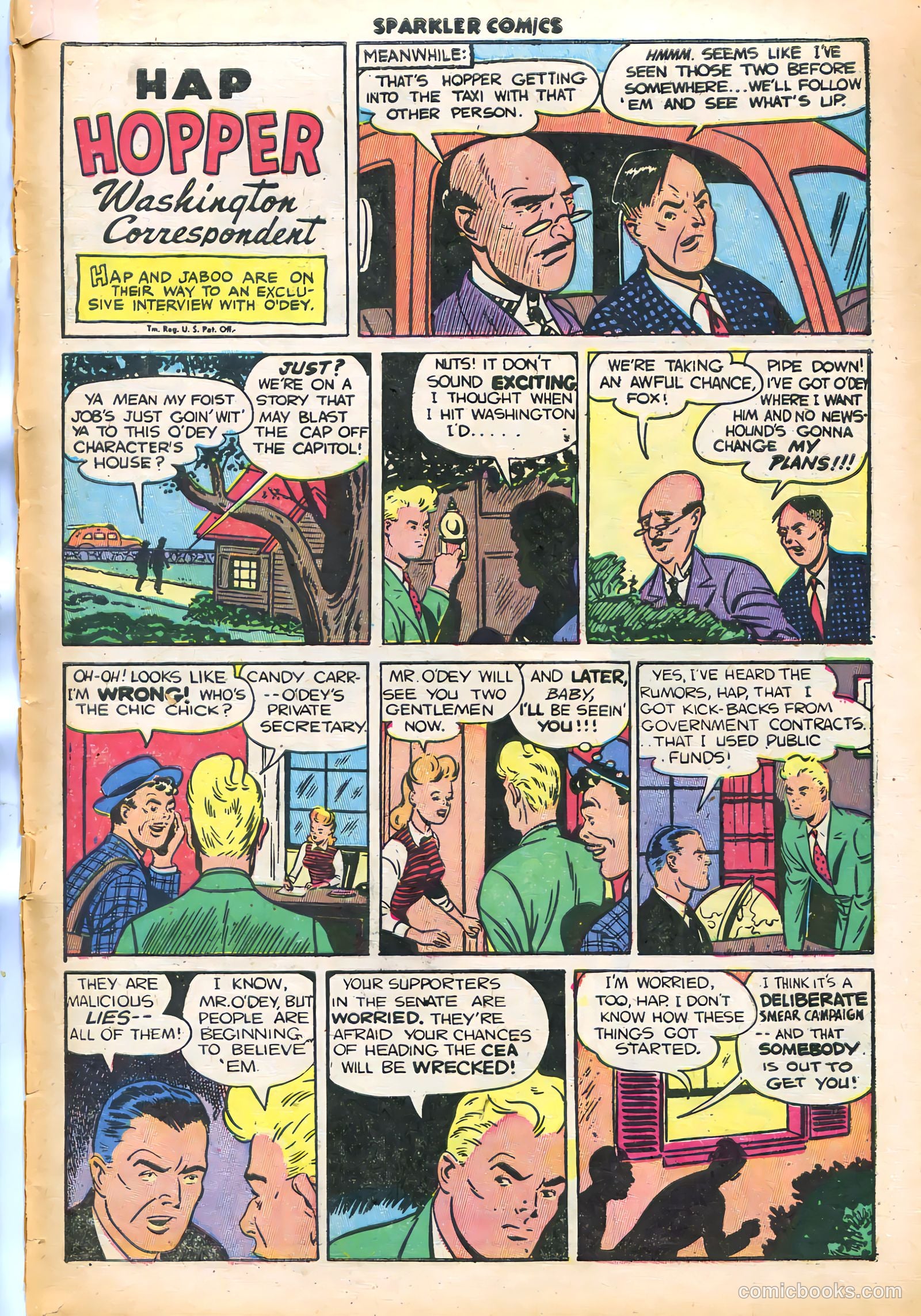 Sparkler Comics #65 (1948) — page 22 of 29