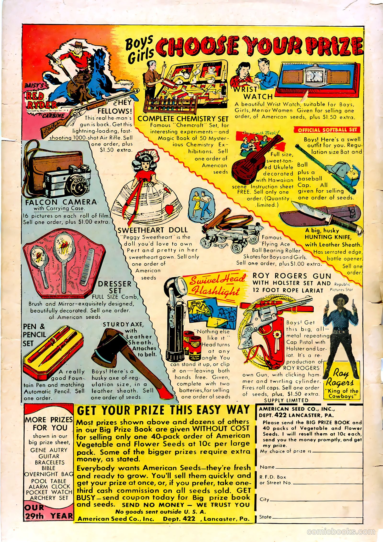 Sparkler Comics #65 (1948) — page 29 of 29