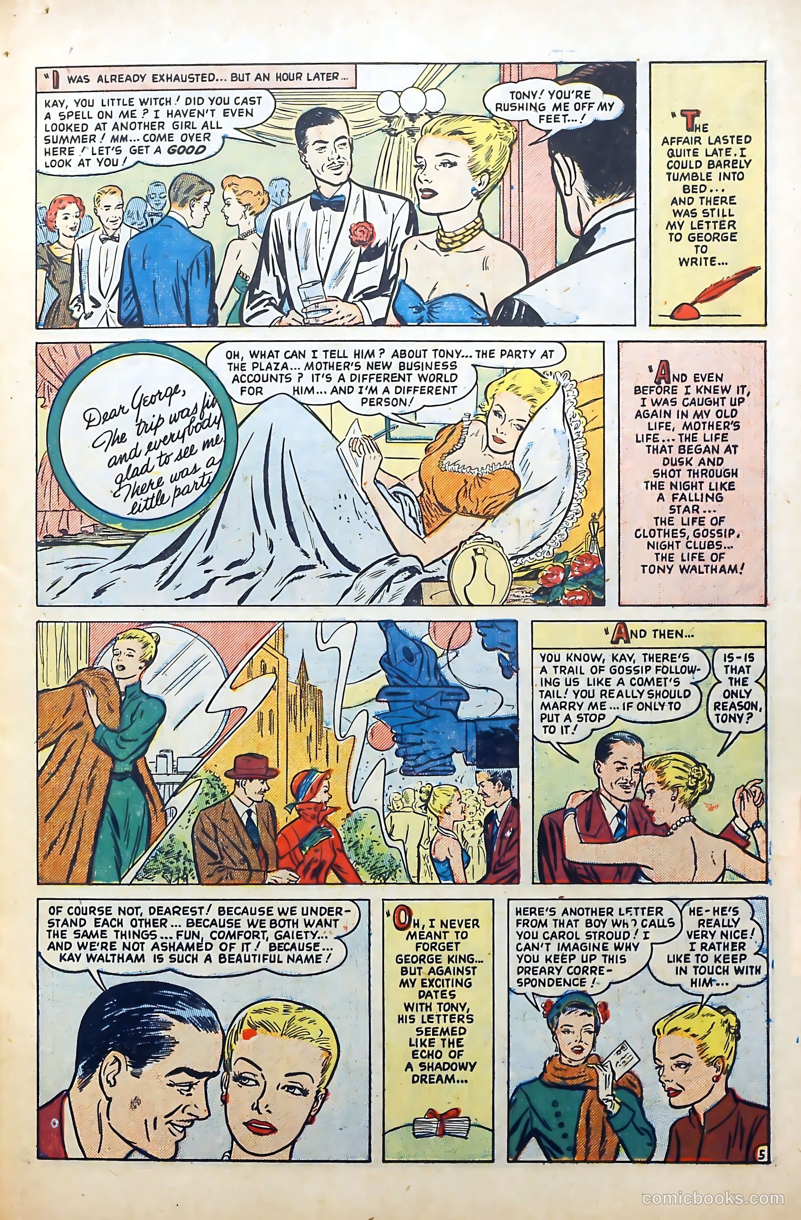 Popular Romance #10 (1950) — page 7 of 36