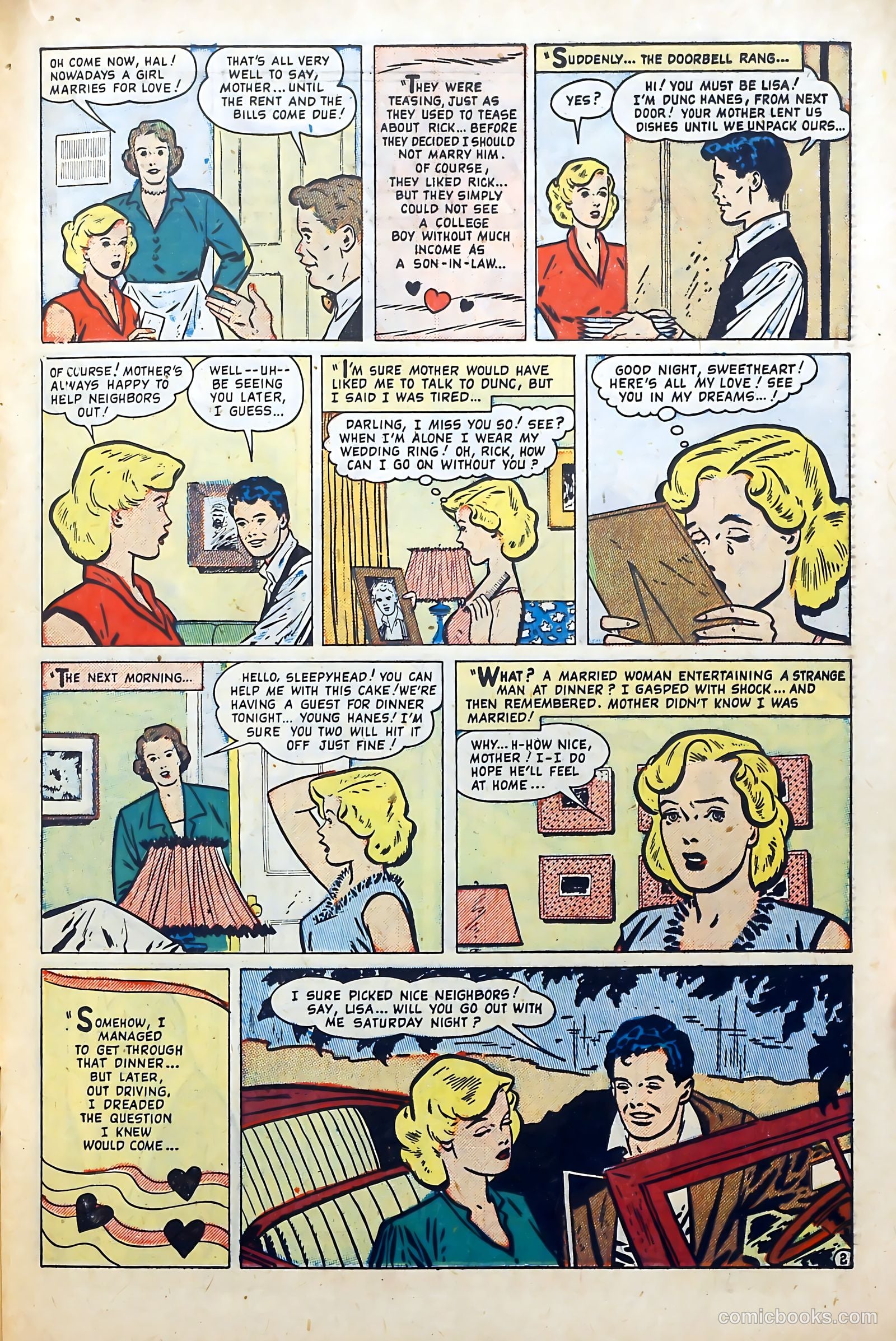 Popular Romance #10 (1950) — page 15 of 36