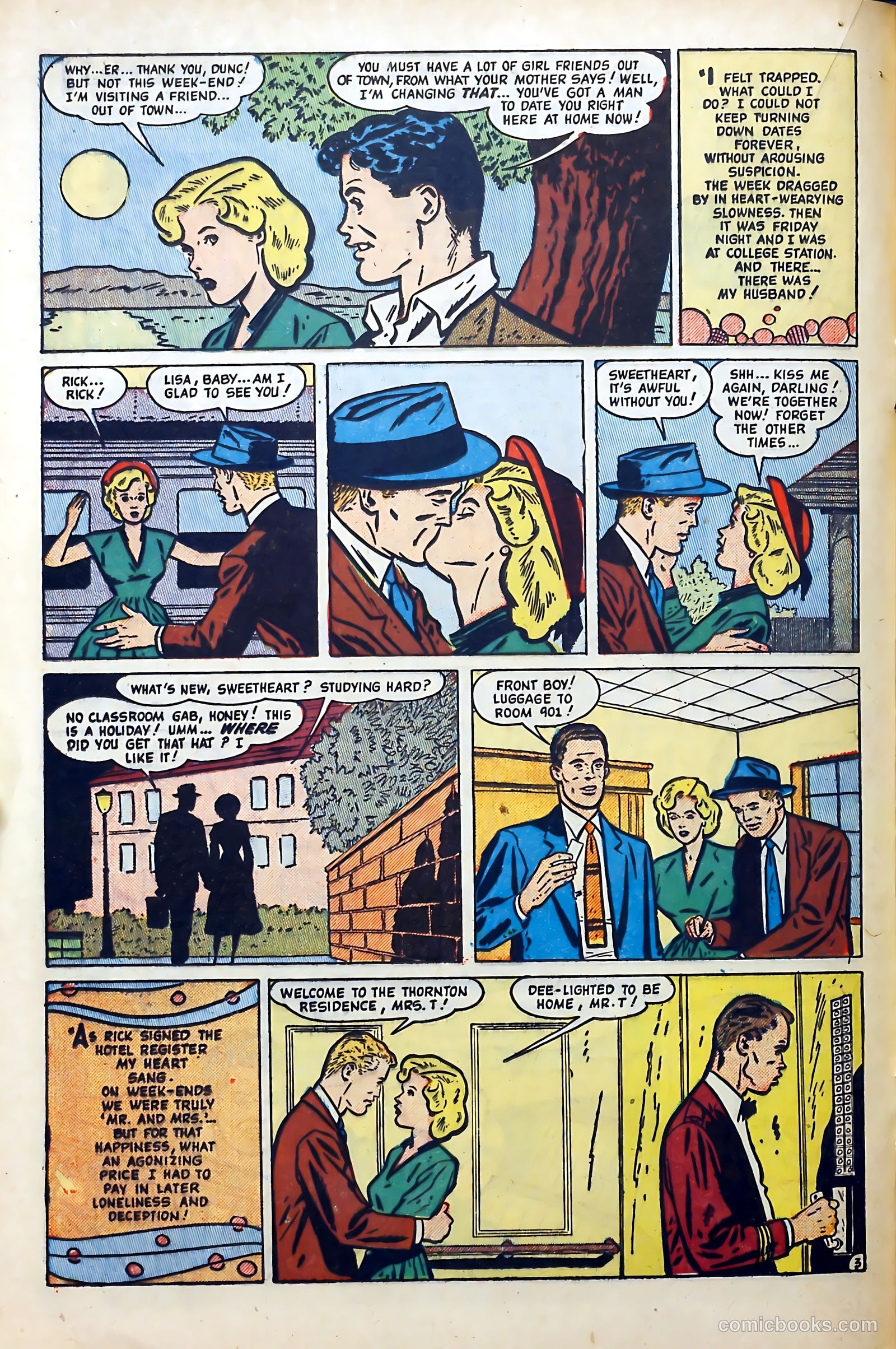 Popular Romance #10 (1950) — page 16 of 36