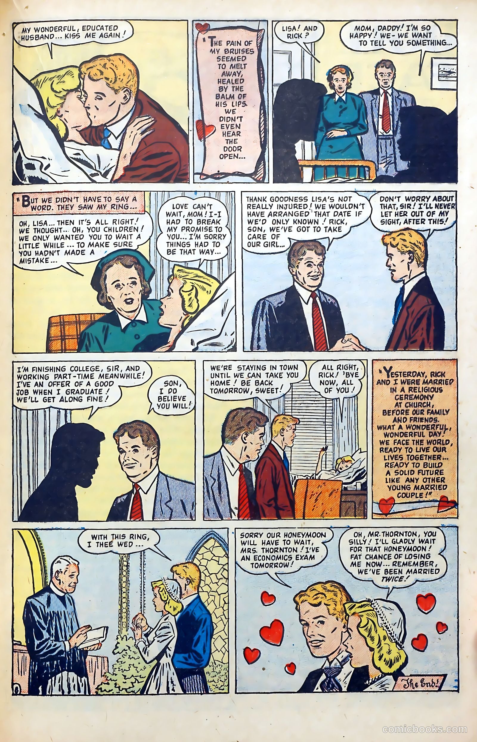 Popular Romance #10 (1950) — page 21 of 36