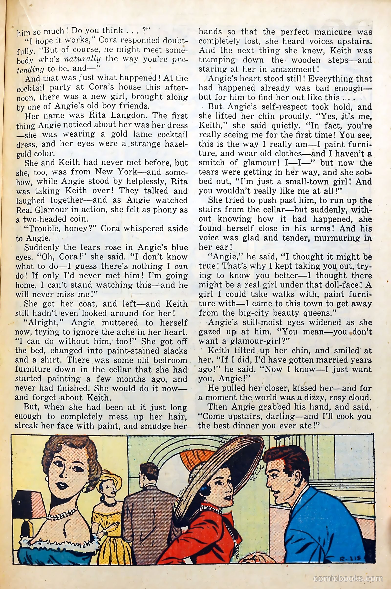 Popular Romance #10 (1950) — page 23 of 36