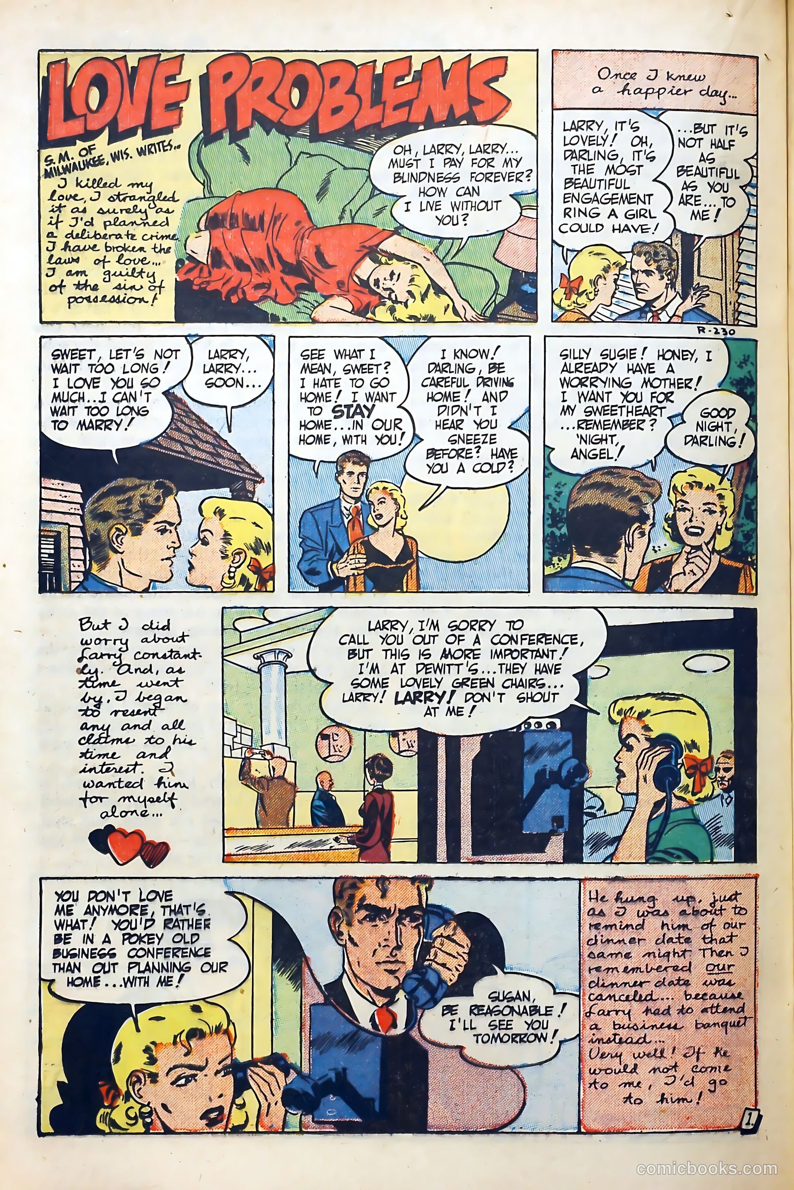 Popular Romance #10 (1950) — page 24 of 36