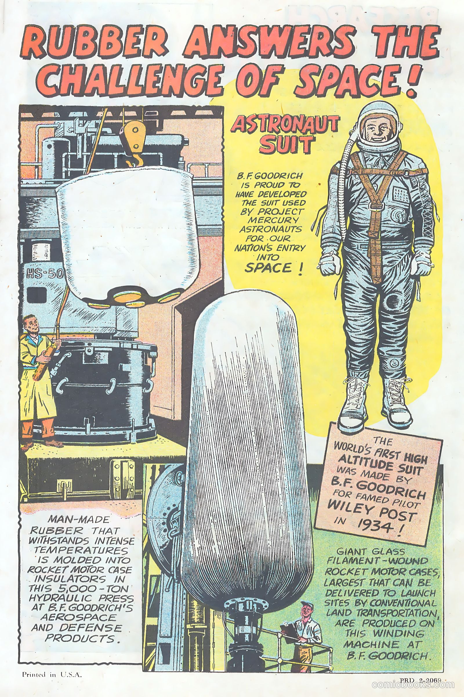 Wonder Book of Rubber PRD 2-2069 #1 — page 32 of 32