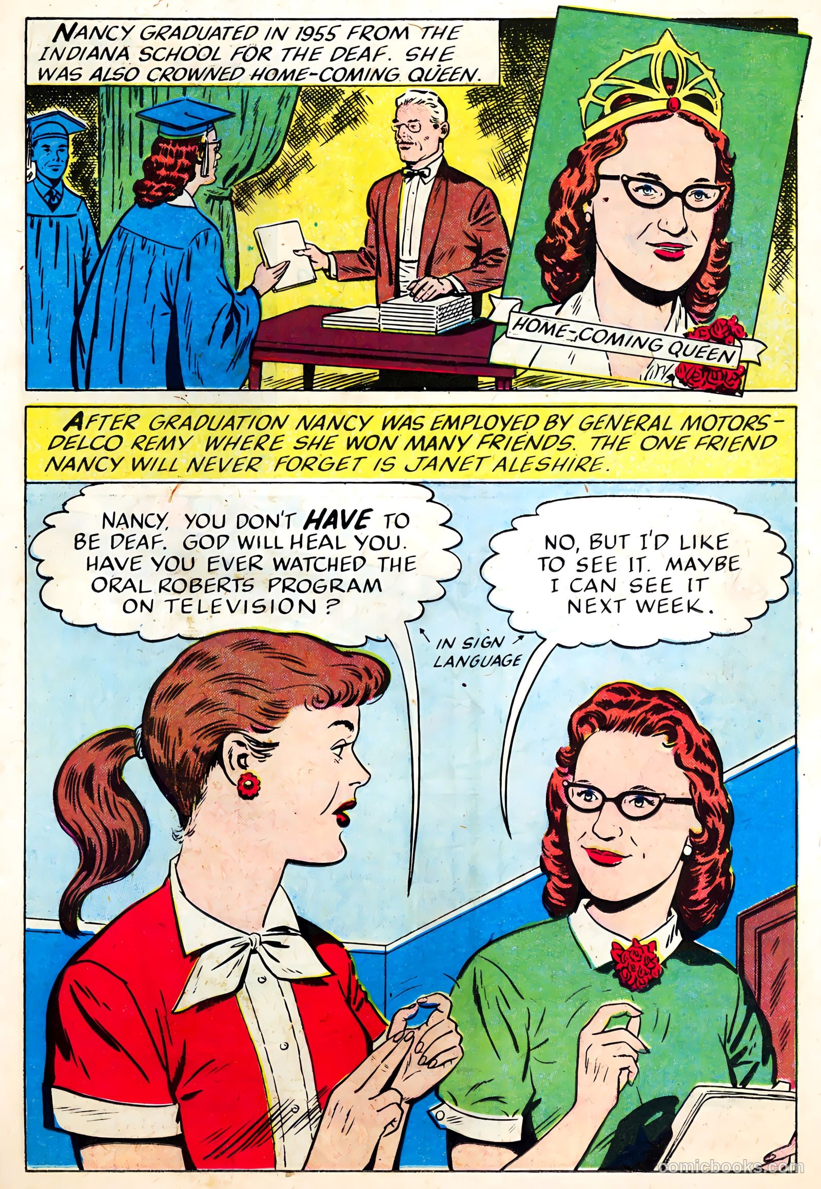 Oral Roberts' True Stories 107 - A New World #1 — page 23 of 36