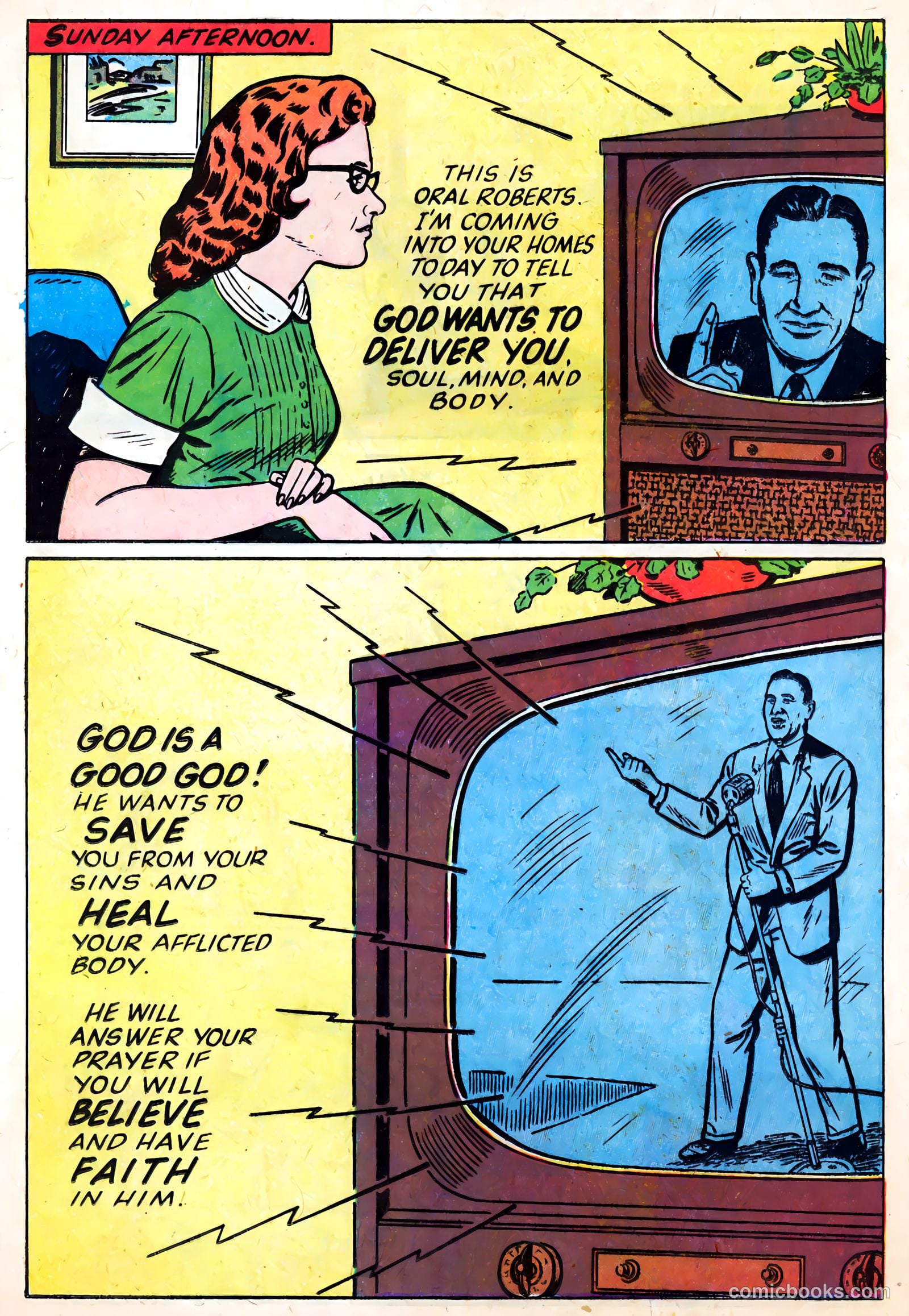 Oral Roberts' True Stories 107 - A New World #1 — page 24 of 36
