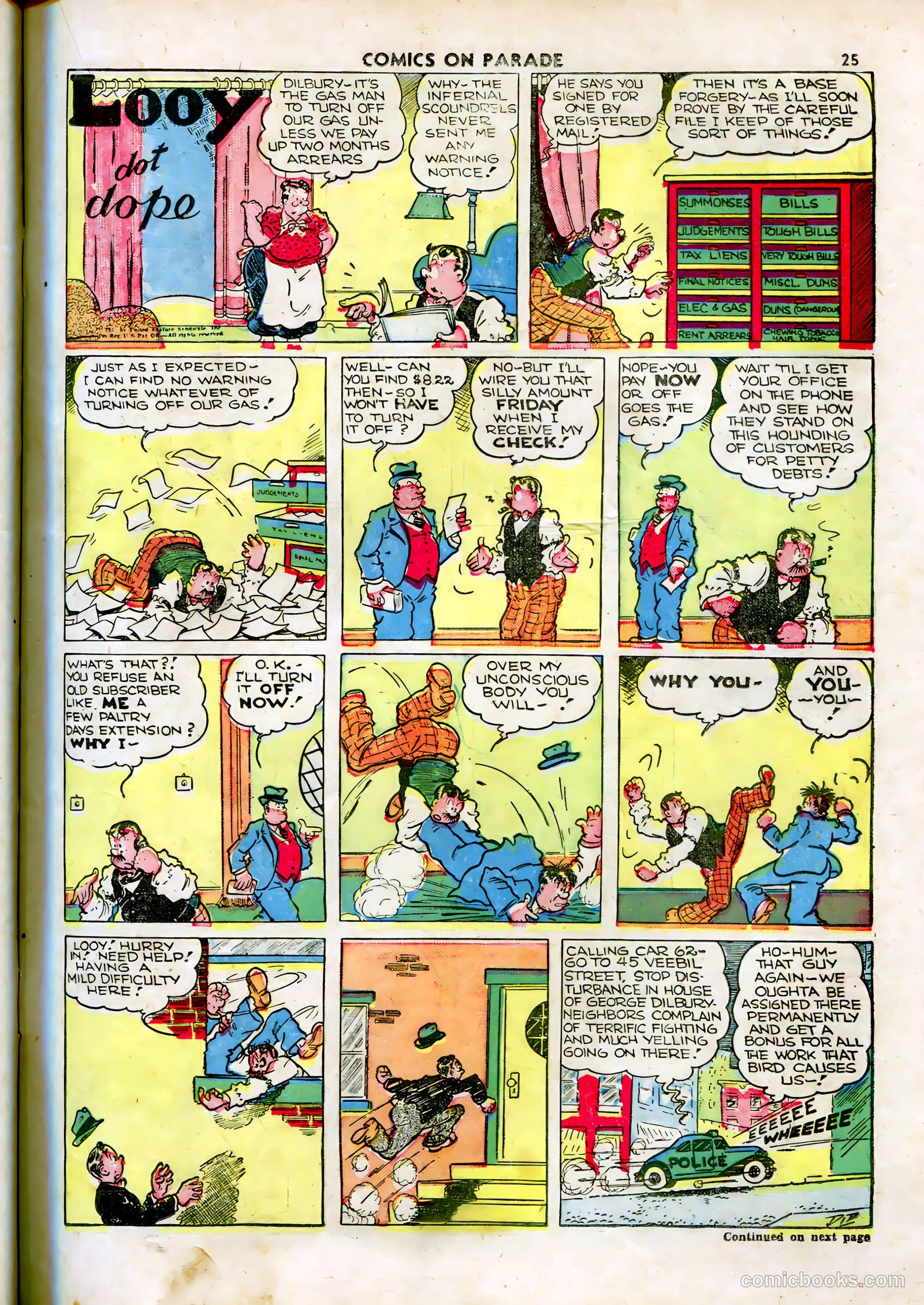 Comics on Parade #26 (1941) — page 25 of 56