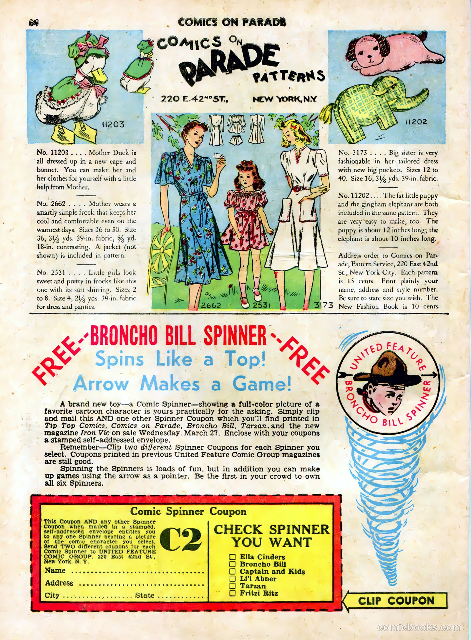 Comics on Parade #26 (1941) — page 54 of 56